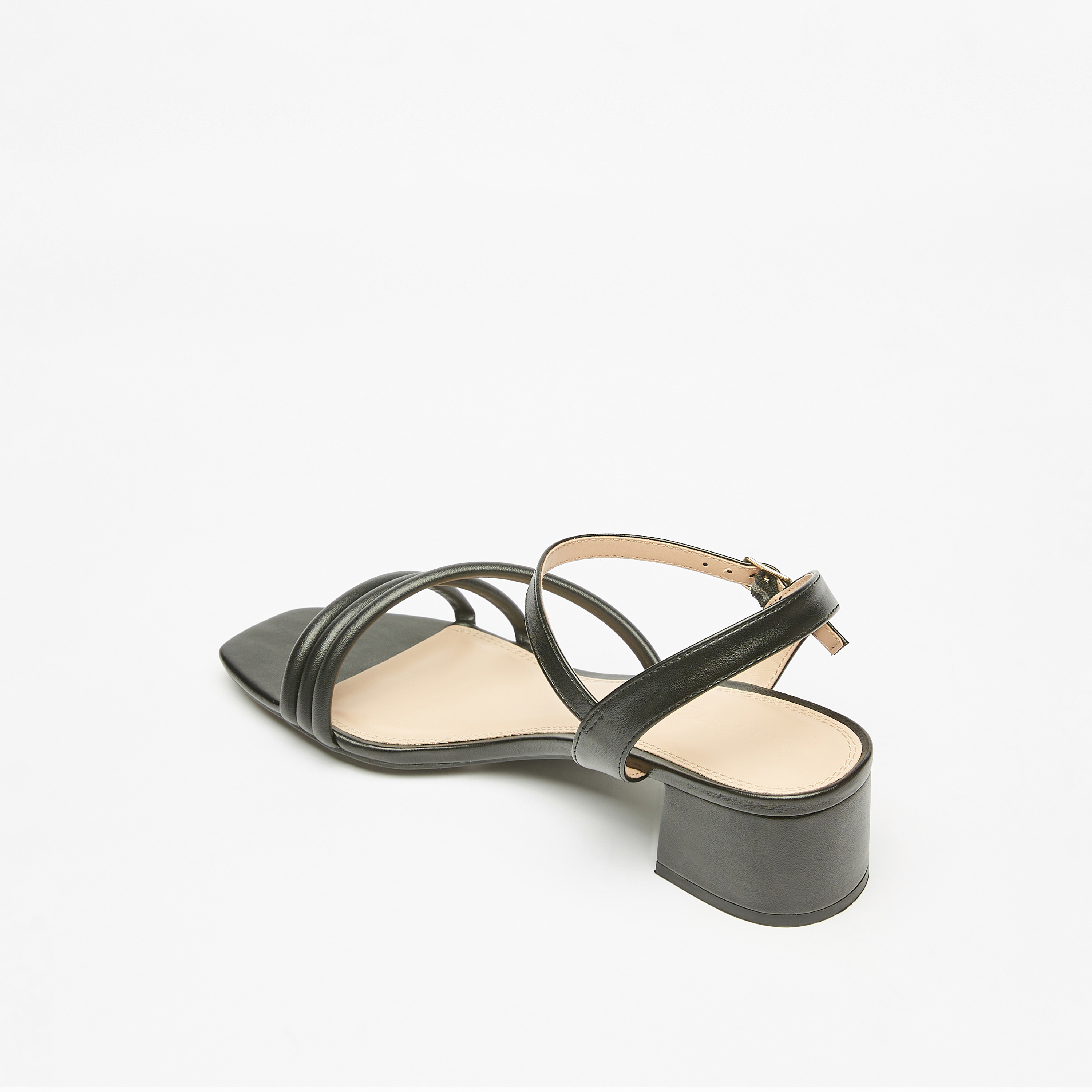 Celeste Strappy Sandals with Block Heels and Buckle Closure-women-shoes-heels-image-2