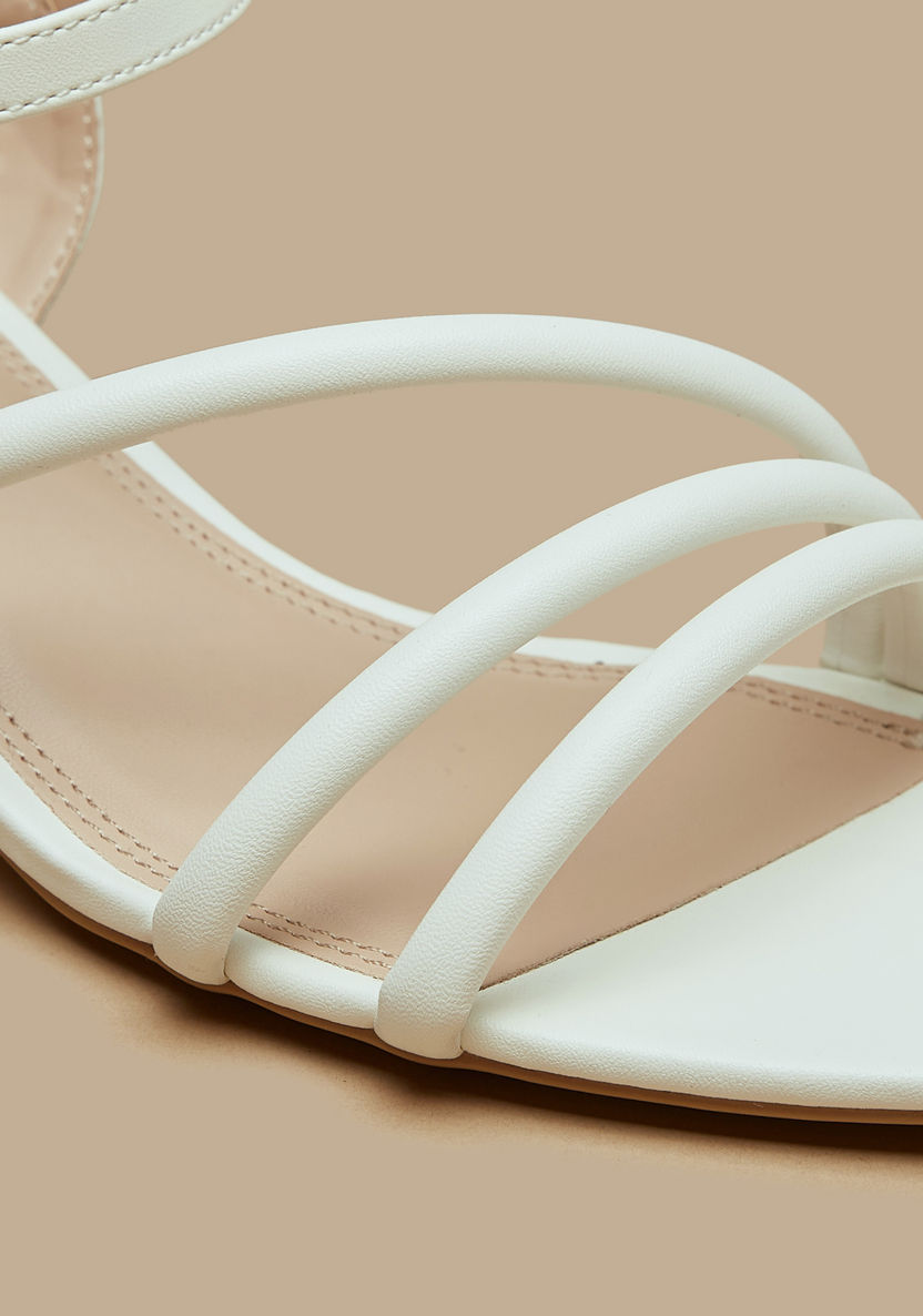 Celeste Strappy Sandals with Block Heels and Buckle Closure-Women%27s Heel Sandals-image-4
