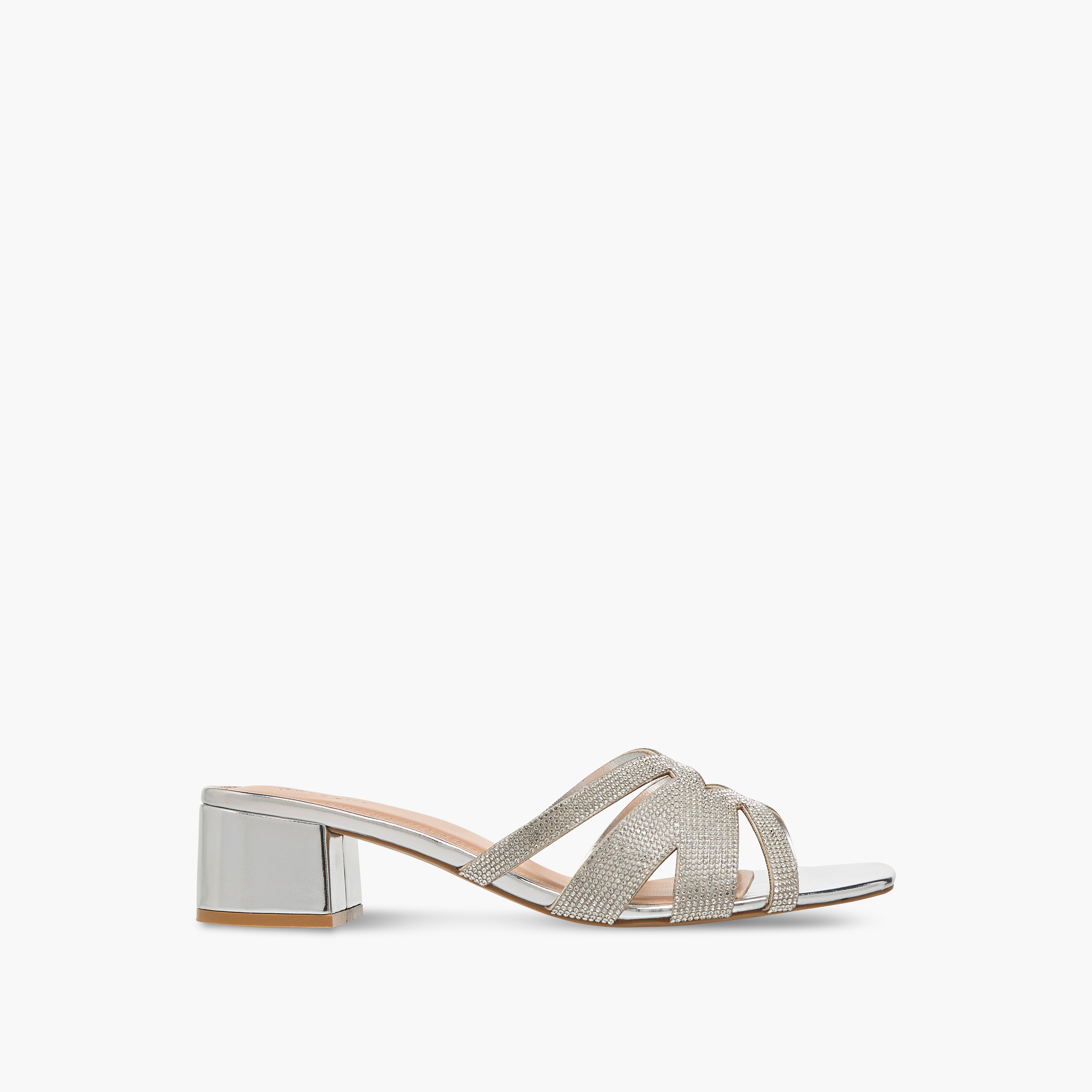 صندل سهل الارتداء مزيّن بحزام متقاطع وكعب عريض للنساء من سيليست-women-shoes-sandals-heeled-image-3