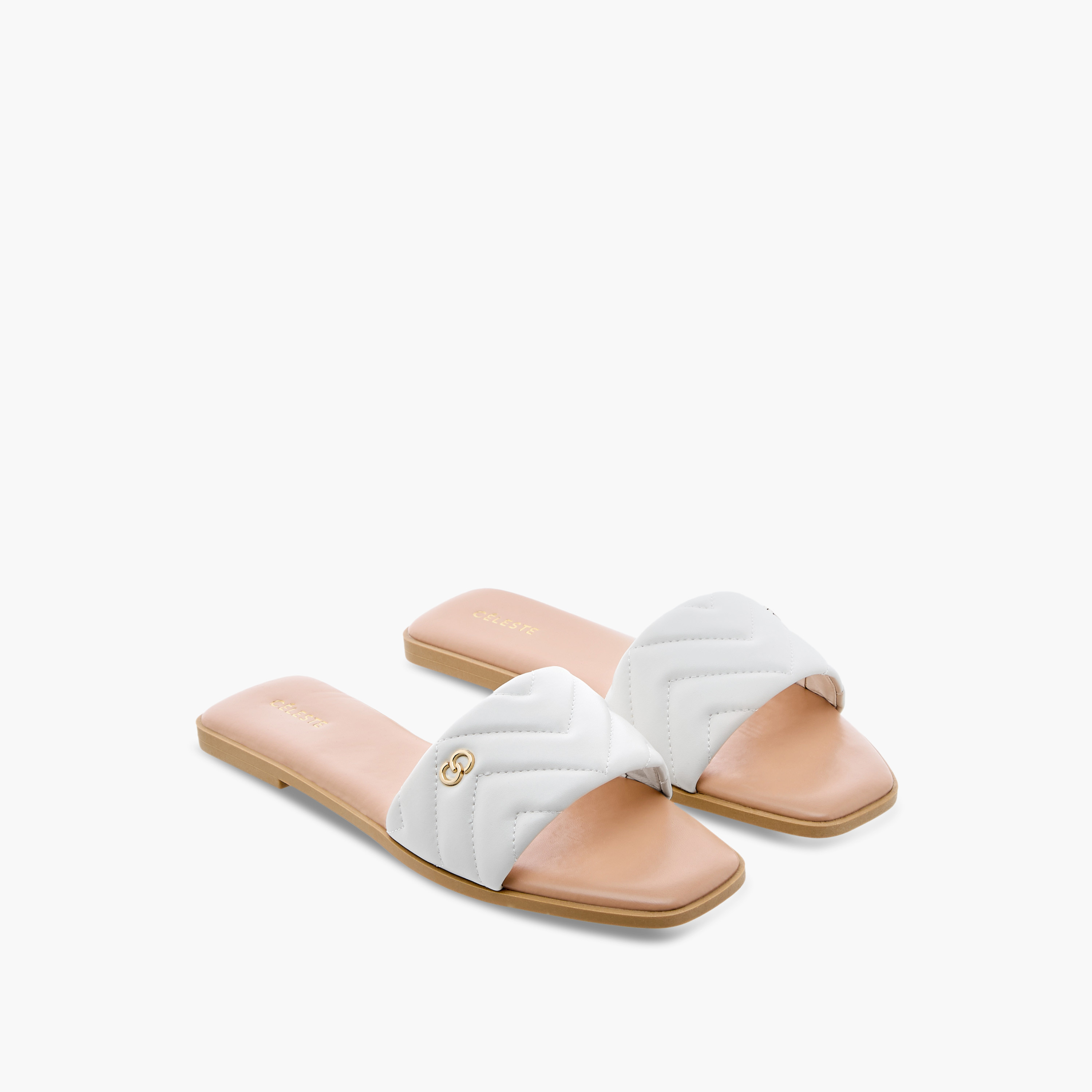 صندل مسطح مبطن سهل الارتداء للنساء من لو كونفورت-women-shoes-flats-sandals-image-1