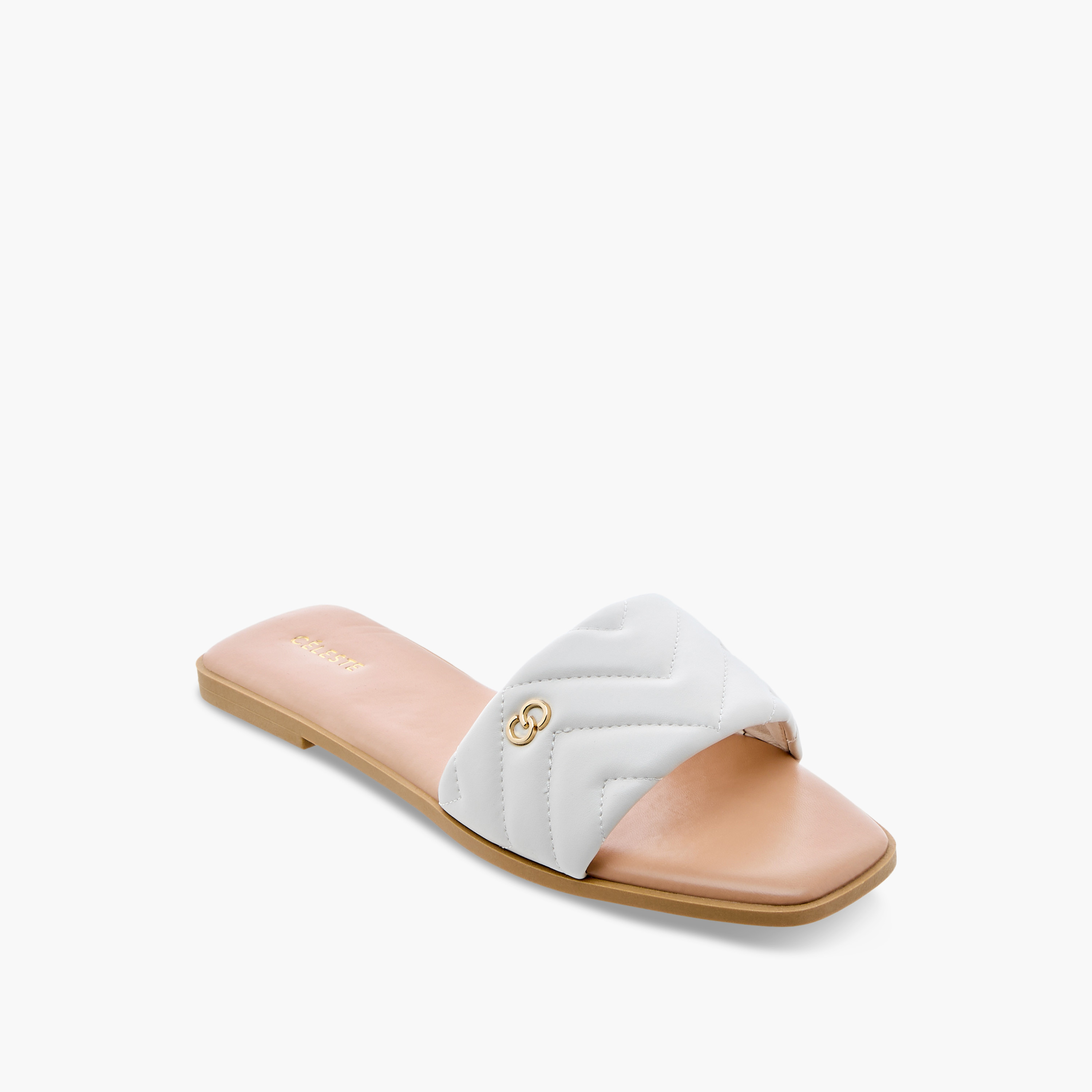 صندل مسطح مبطن سهل الارتداء للنساء من لو كونفورت-women-shoes-flats-sandals-image-2