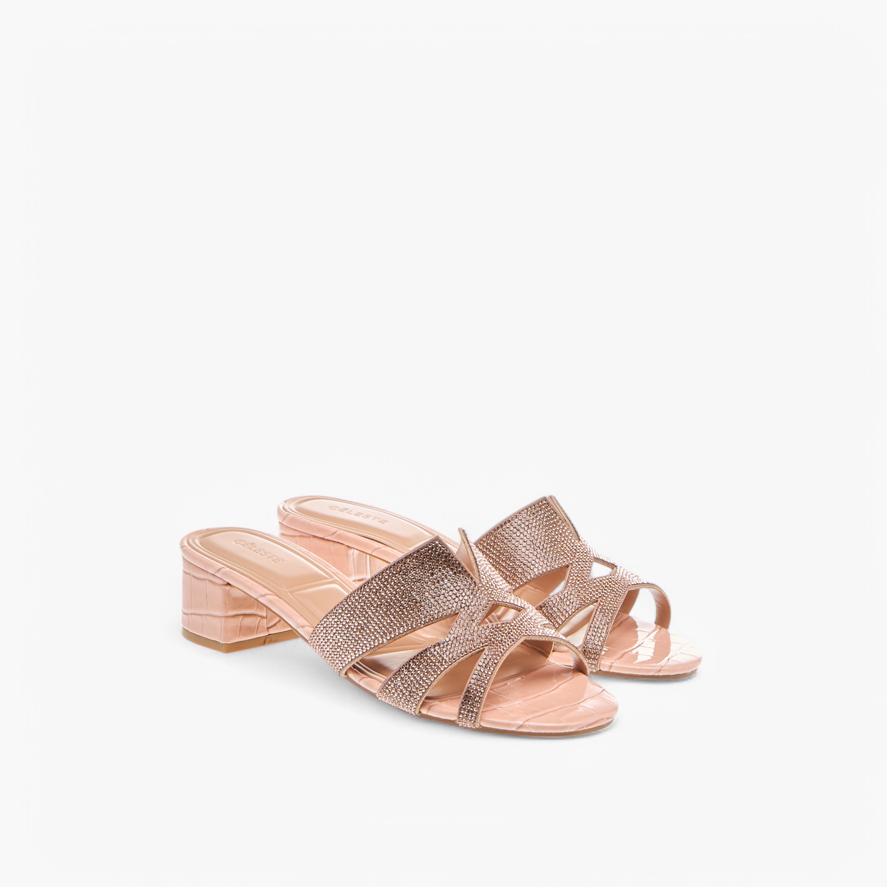 Celeste Women's Embellished Slip-On Sandals with Block Heels-women-shoes-sandals-heeled-image-6