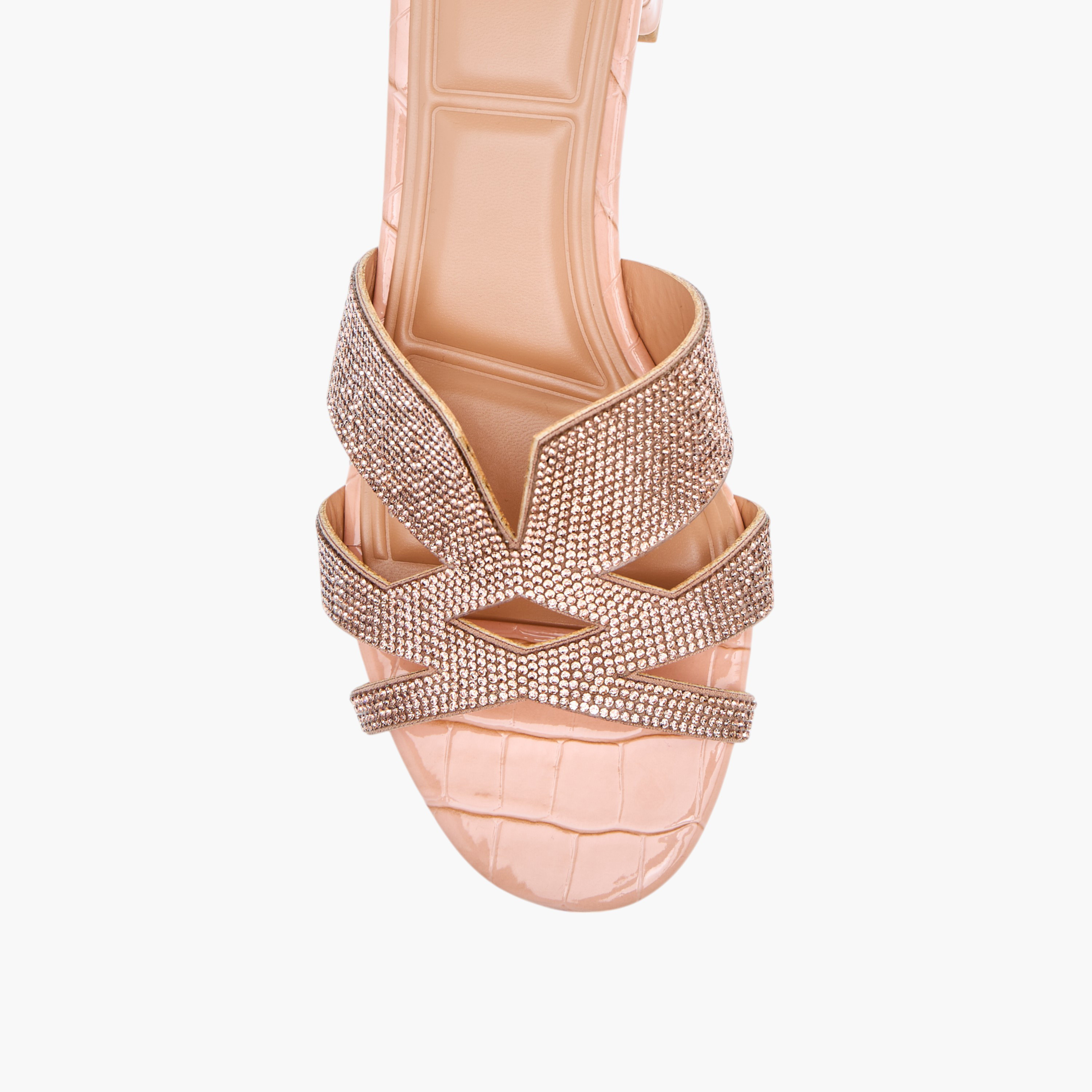 Celeste Women's Embellished Slip-On Sandals with Block Heels-women-shoes-sandals-heeled-image-9