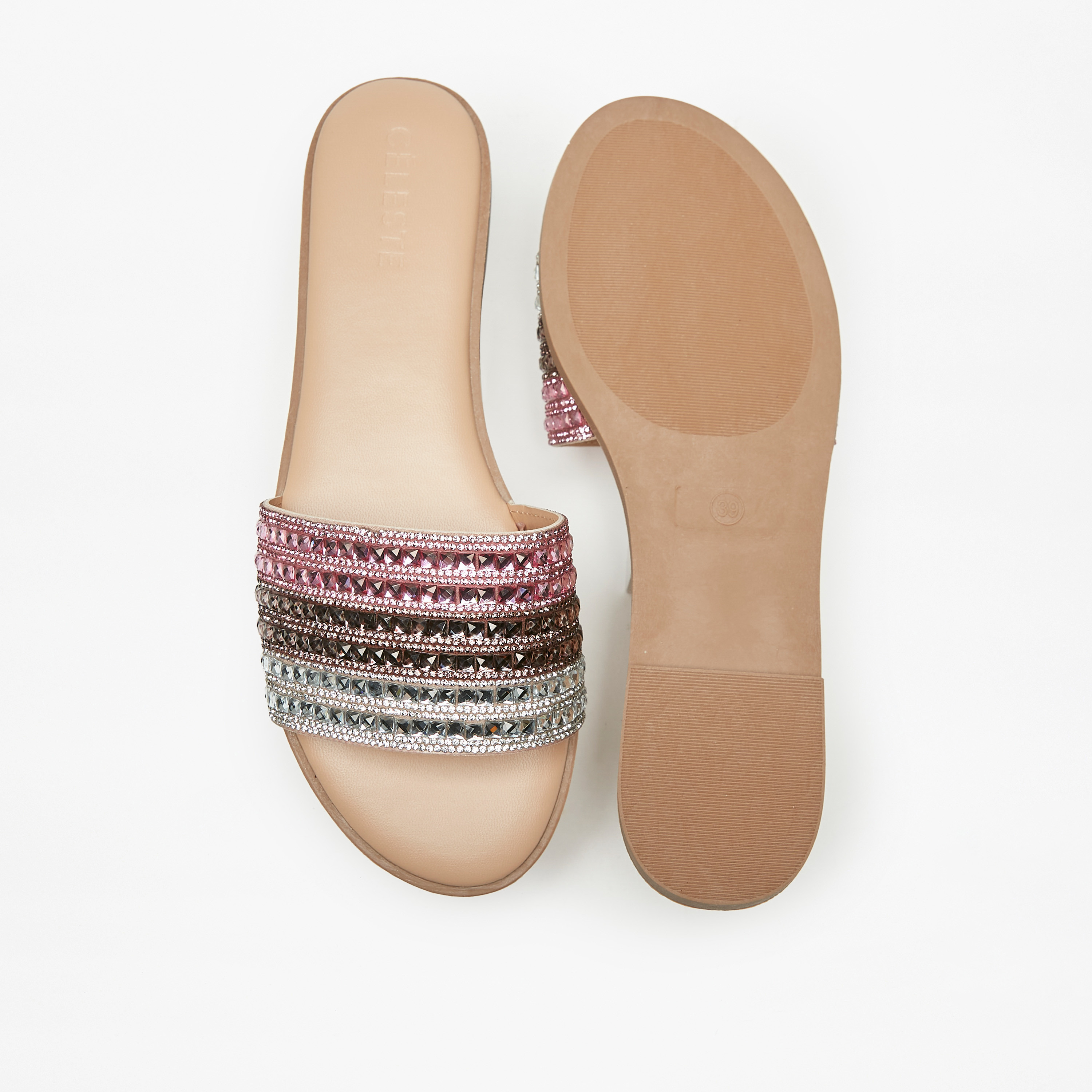 صندل مسطح سهل الارتداء ومزيّن للنساء من سيليست-women-shoes-flats-sandals-image-4