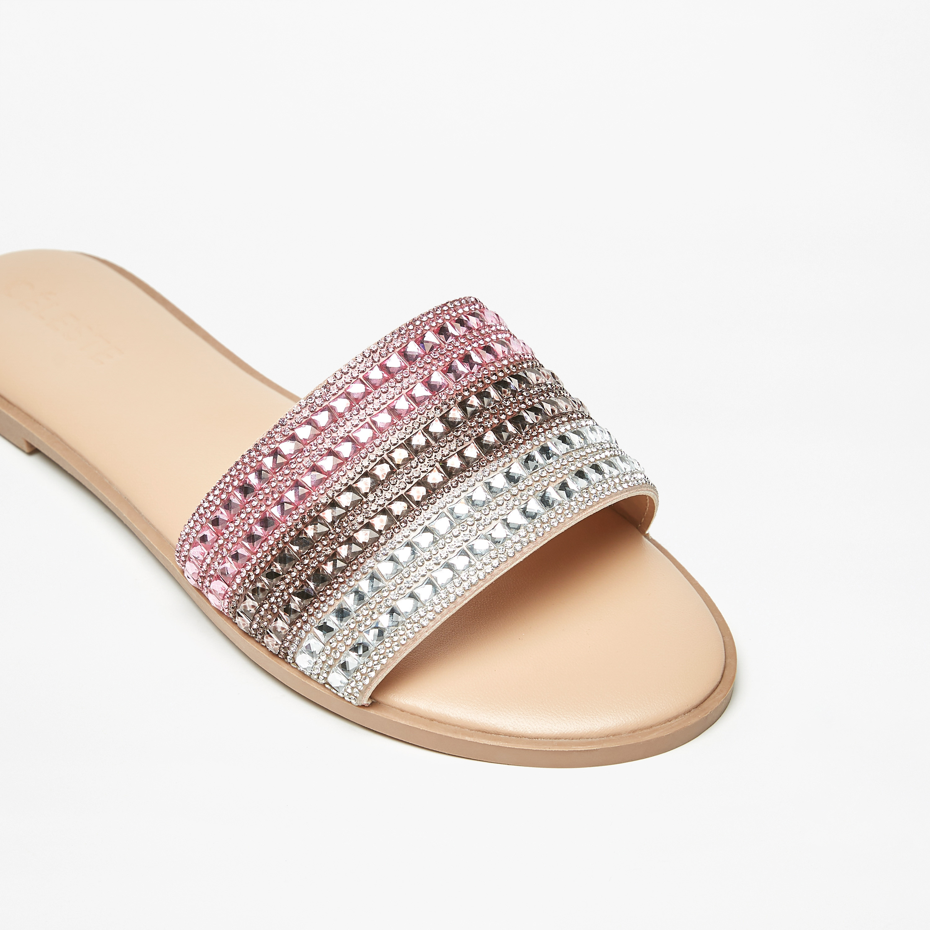 صندل مسطح سهل الارتداء ومزيّن للنساء من سيليست-women-shoes-flats-sandals-image-5