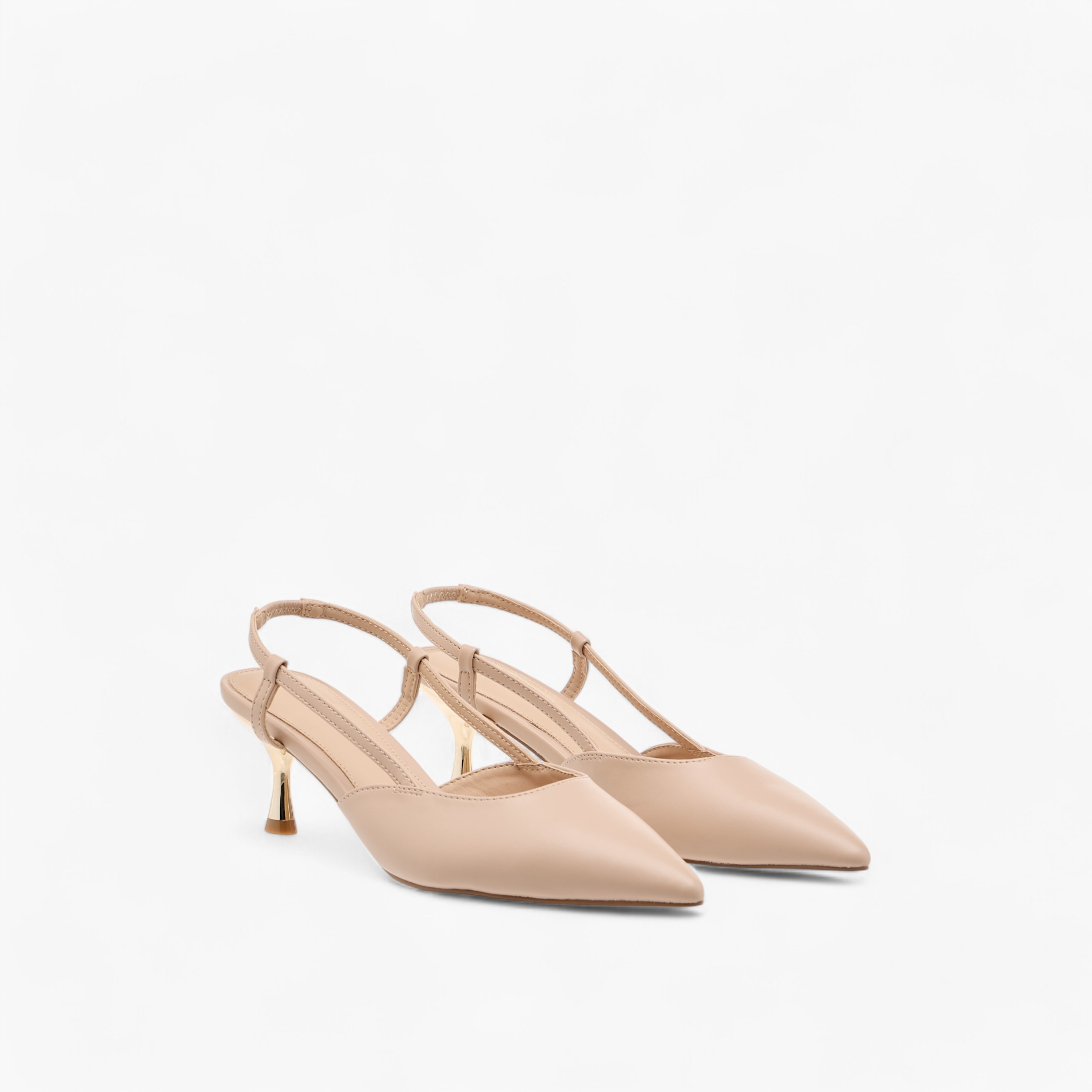 حذاء سادة سهل الارتداء بحزام خلفي وكعب ستيليتو من فلورا بيلا-women-shoes-heels-image-1