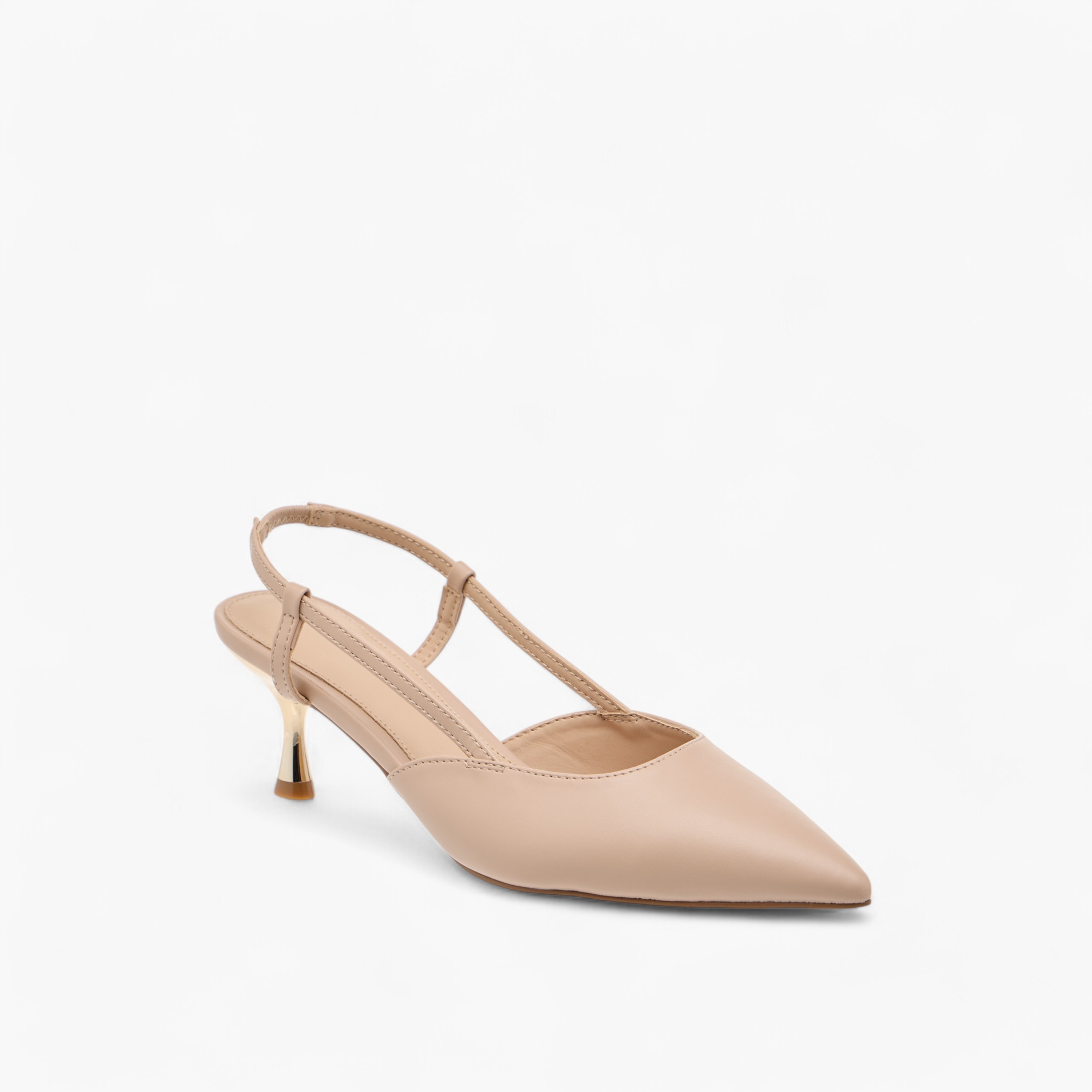 حذاء سادة سهل الارتداء بحزام خلفي وكعب ستيليتو من فلورا بيلا-women-shoes-heels-image-2