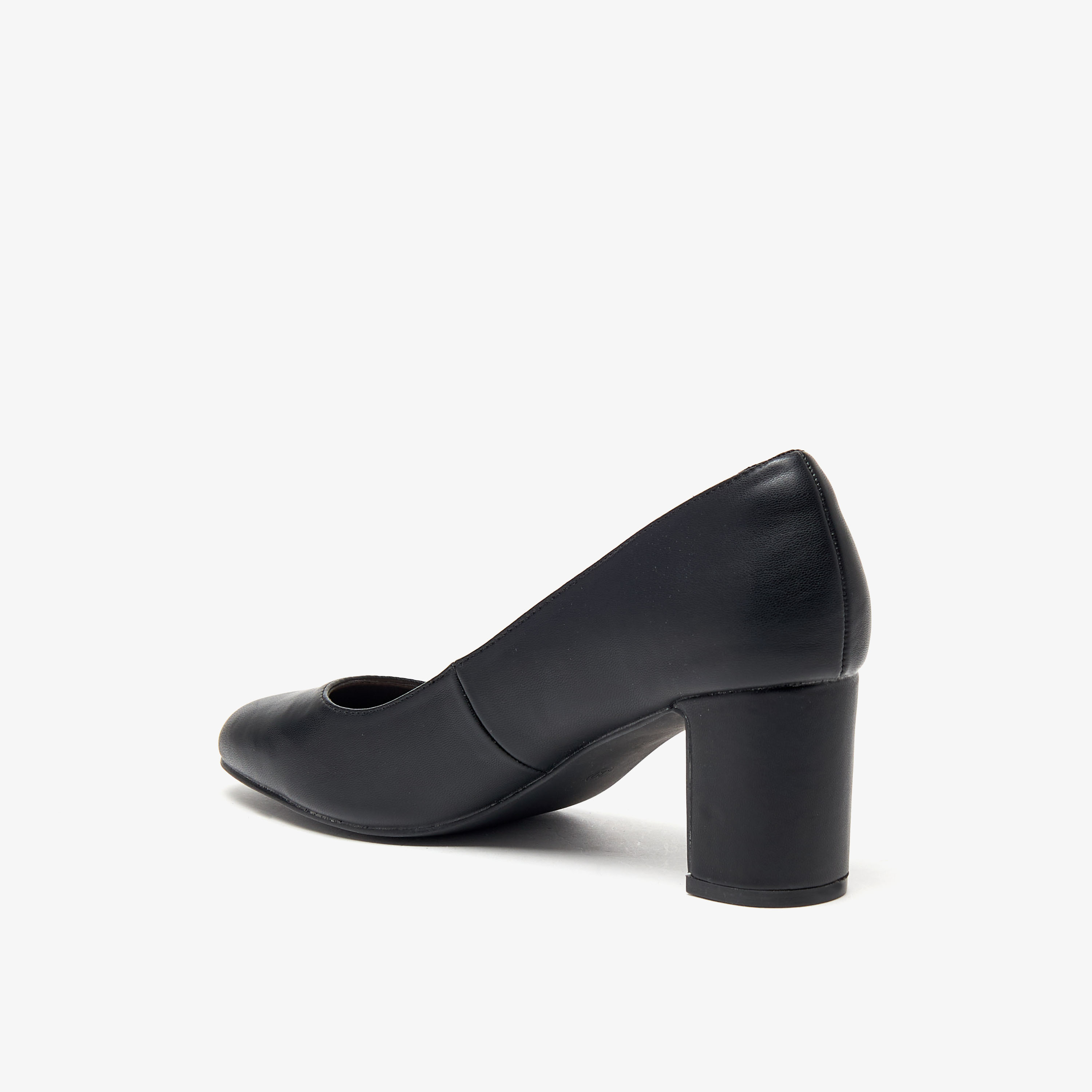 حذاء سهل الارتداء بكعب سميك للنساء من سيليست-women-shoes-heels-image-2