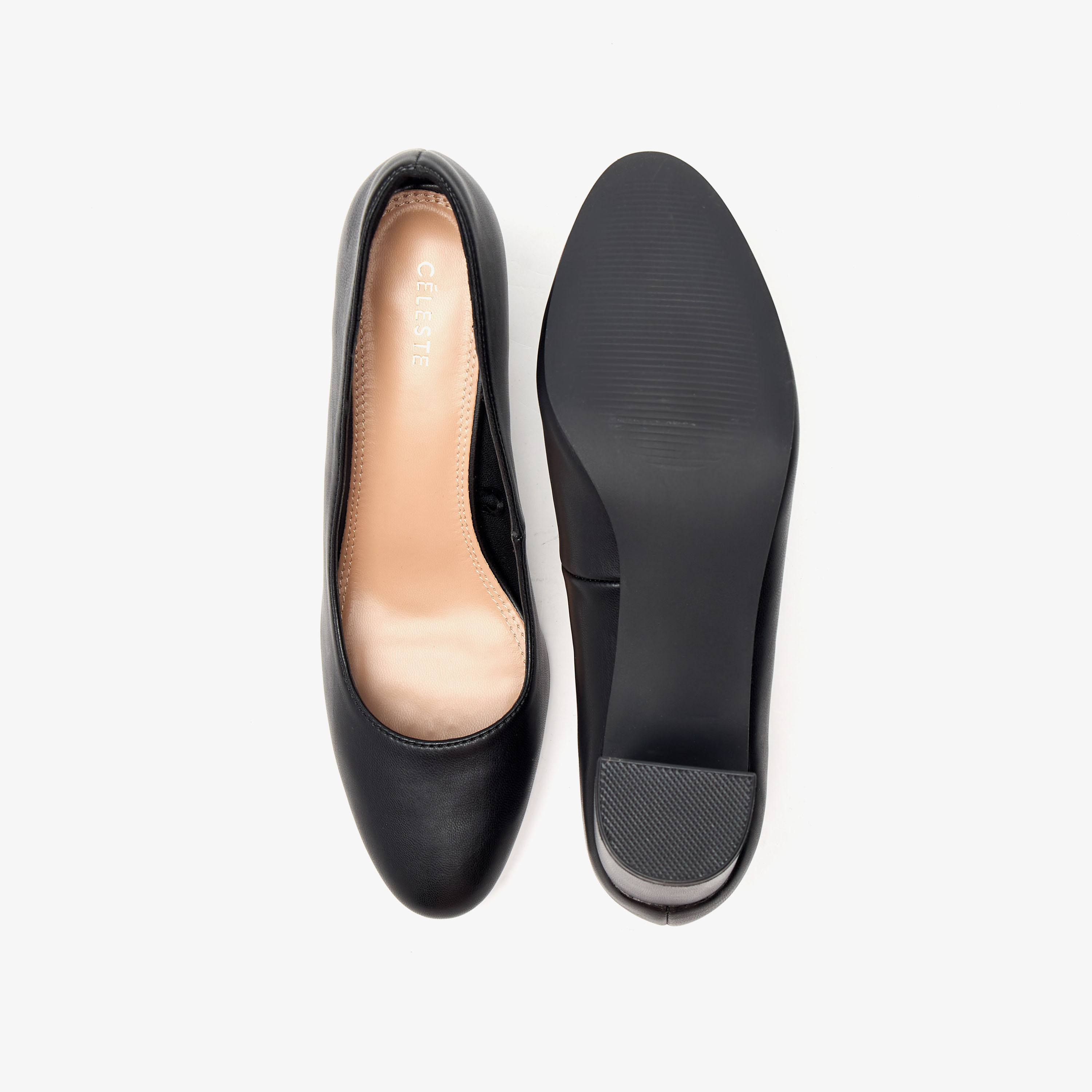 حذاء سهل الارتداء بكعب سميك للنساء من سيليست-women-shoes-heels-image-4