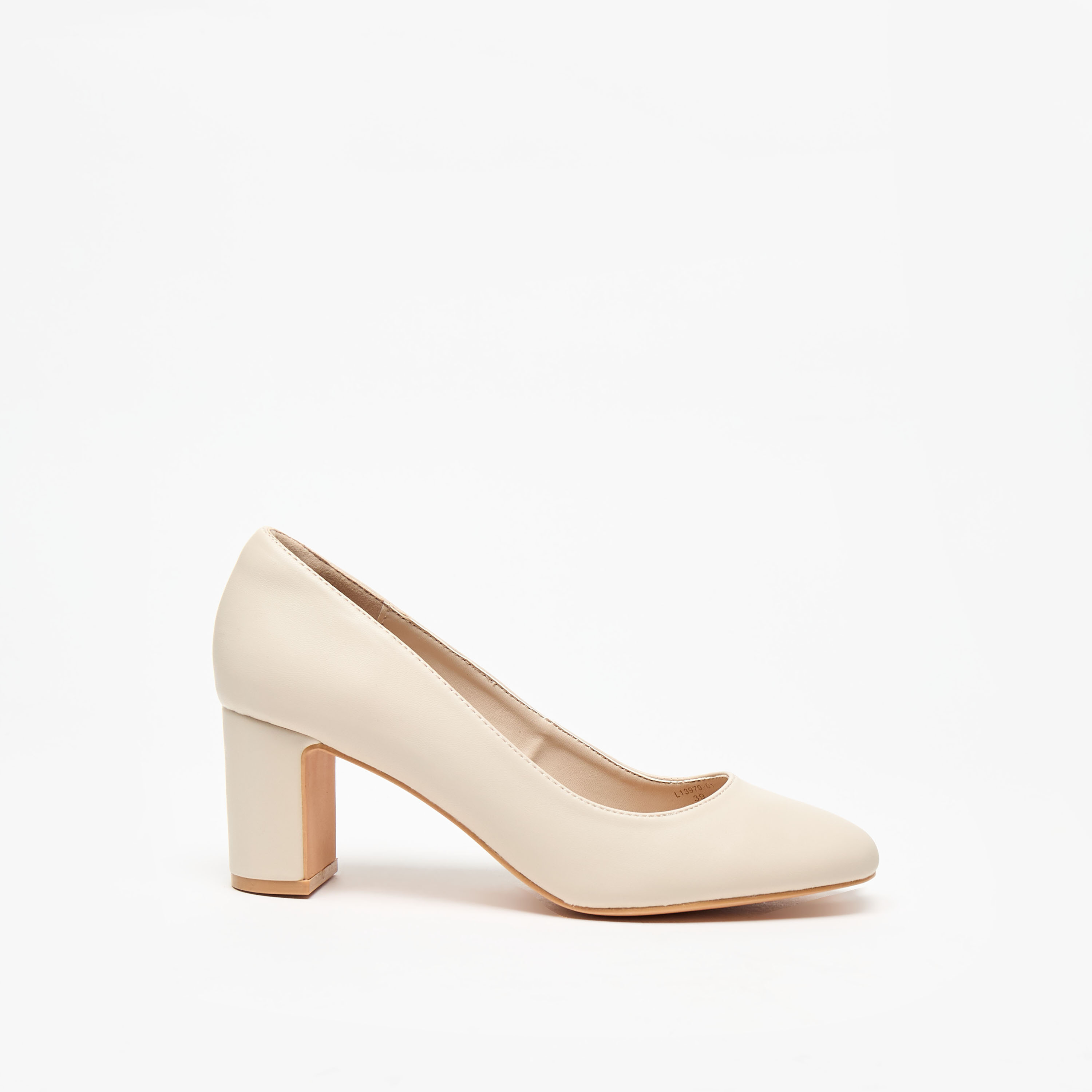 Celeste Women's Solid Slip-On Shoes with Block Heels-women-shoes-heels-image-3