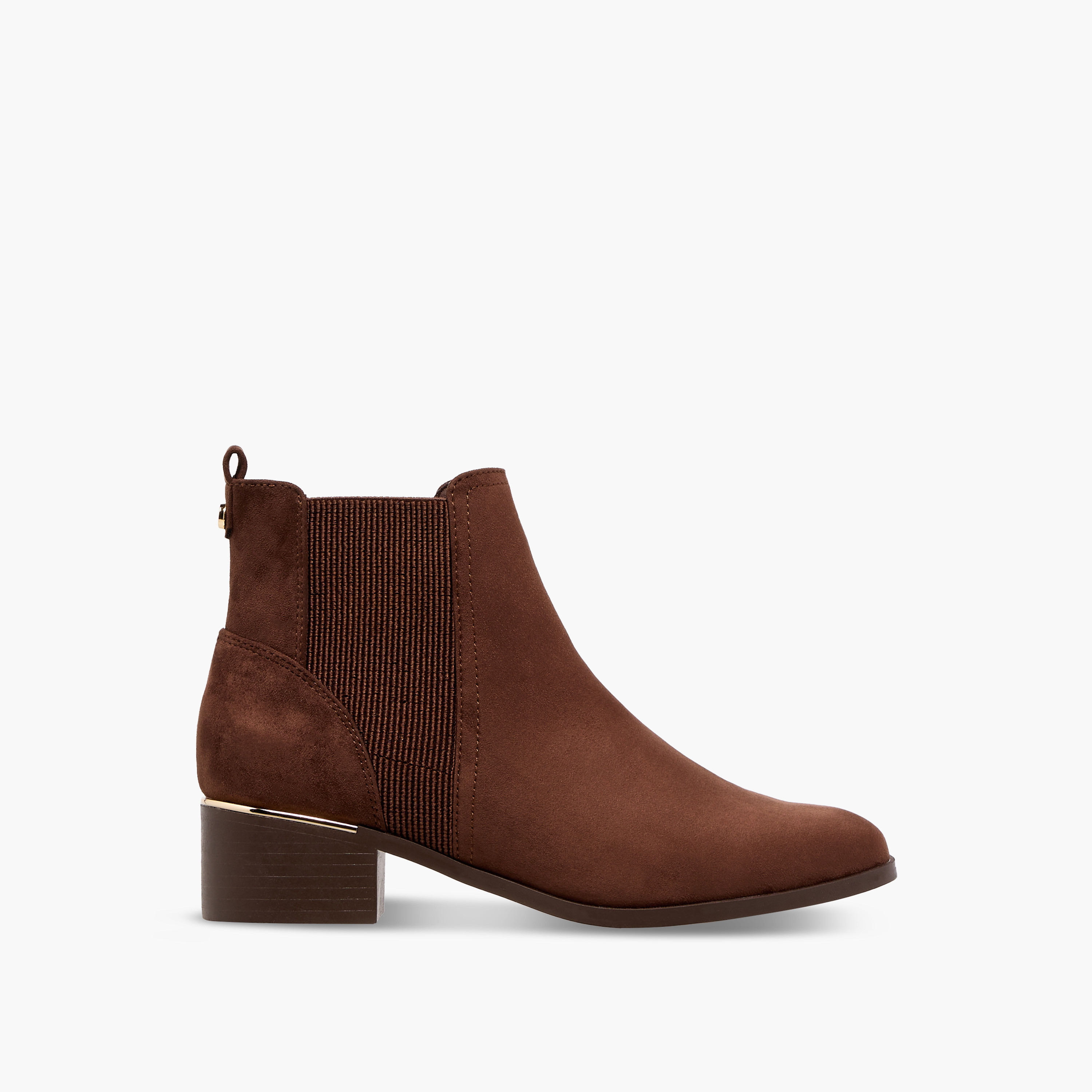 Celeste Women's Solid Chelsea Boots with Elasticated Detail and Block Heels-women-shoes-boots-image-3