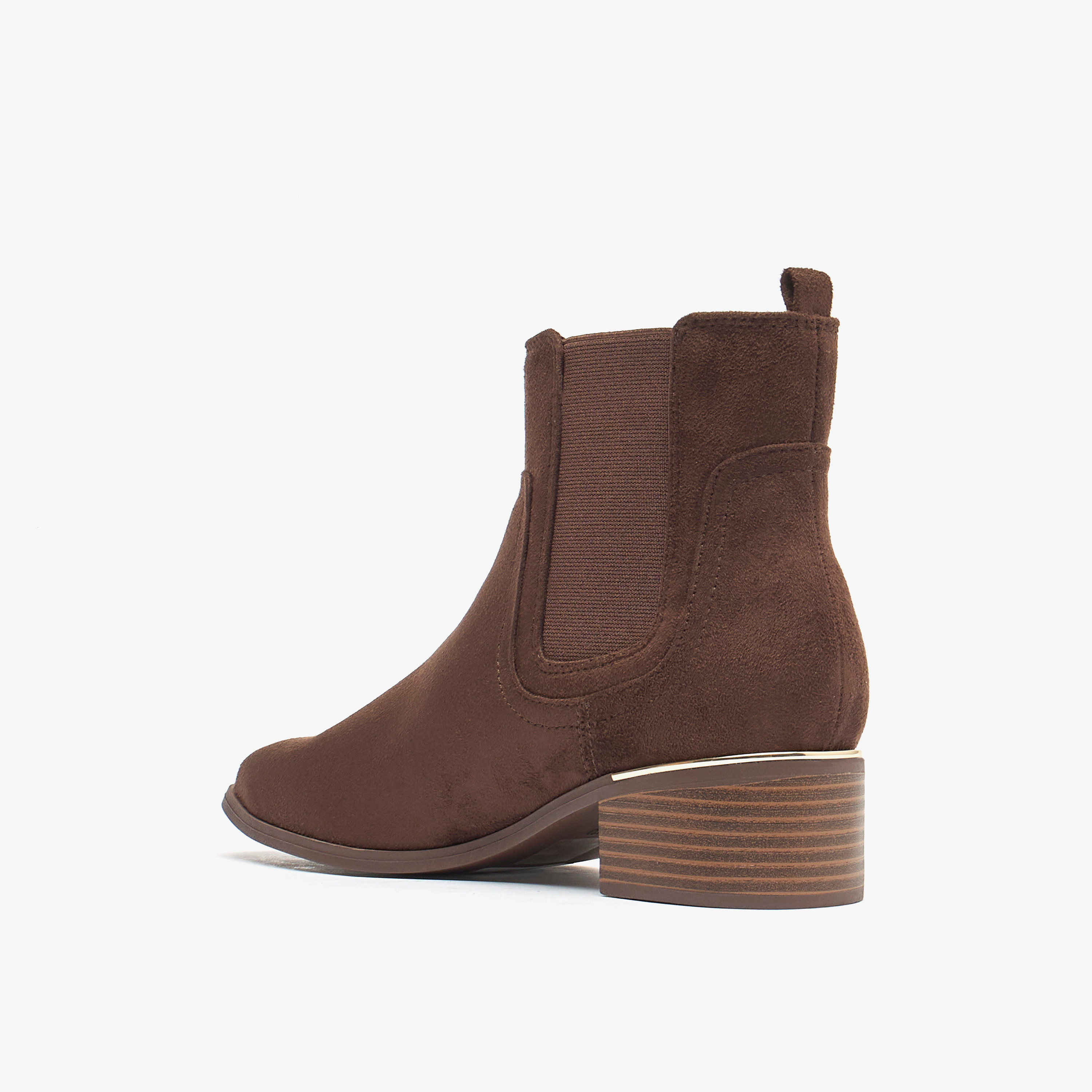 Flora Bella Textured Slip-On Ankle Boots with Block Heels-women-shoes-boots-image-2