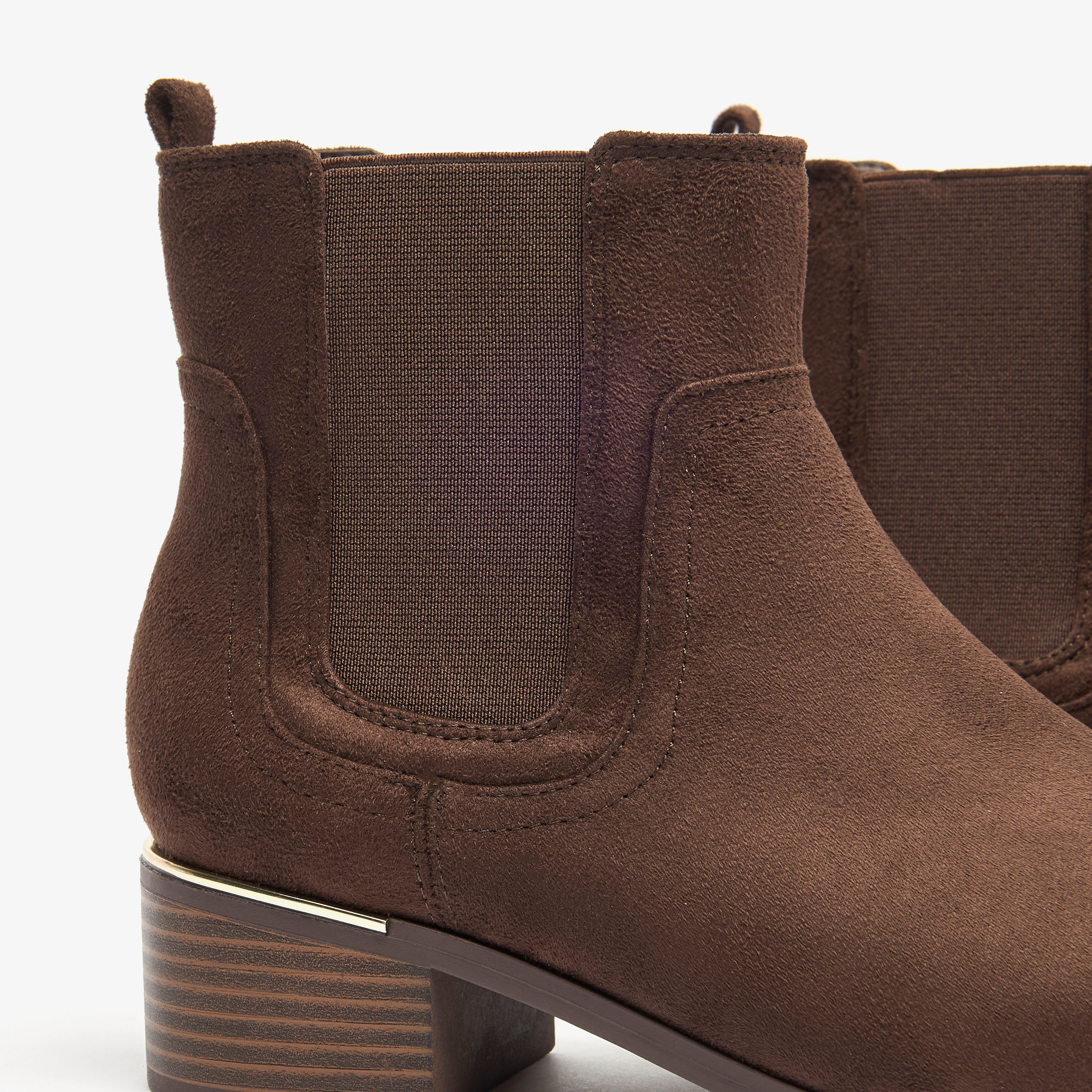 Flora Bella Textured Slip-On Ankle Boots with Block Heels-women-shoes-boots-image-10
