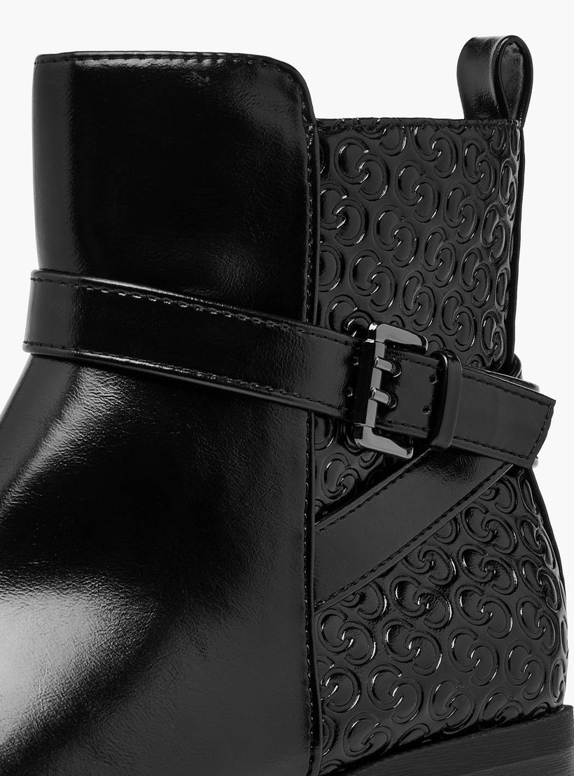 بوت بطول الكاحل وكعب سميك وسحاب إغلاق للنساء من سيليست-women-shoes-boots-image-5