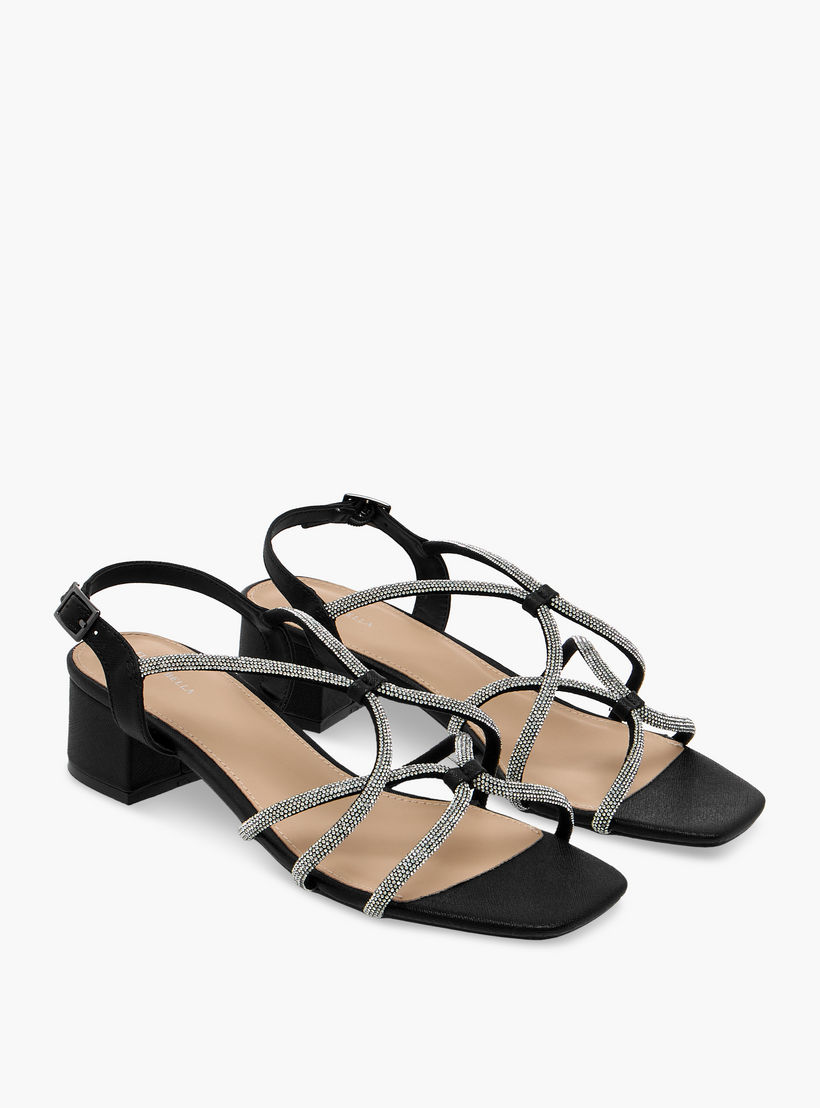 صندل بكعب سميك مزين للنساء من فلورا بيلا-women-shoes-sandals-heeled-image-1