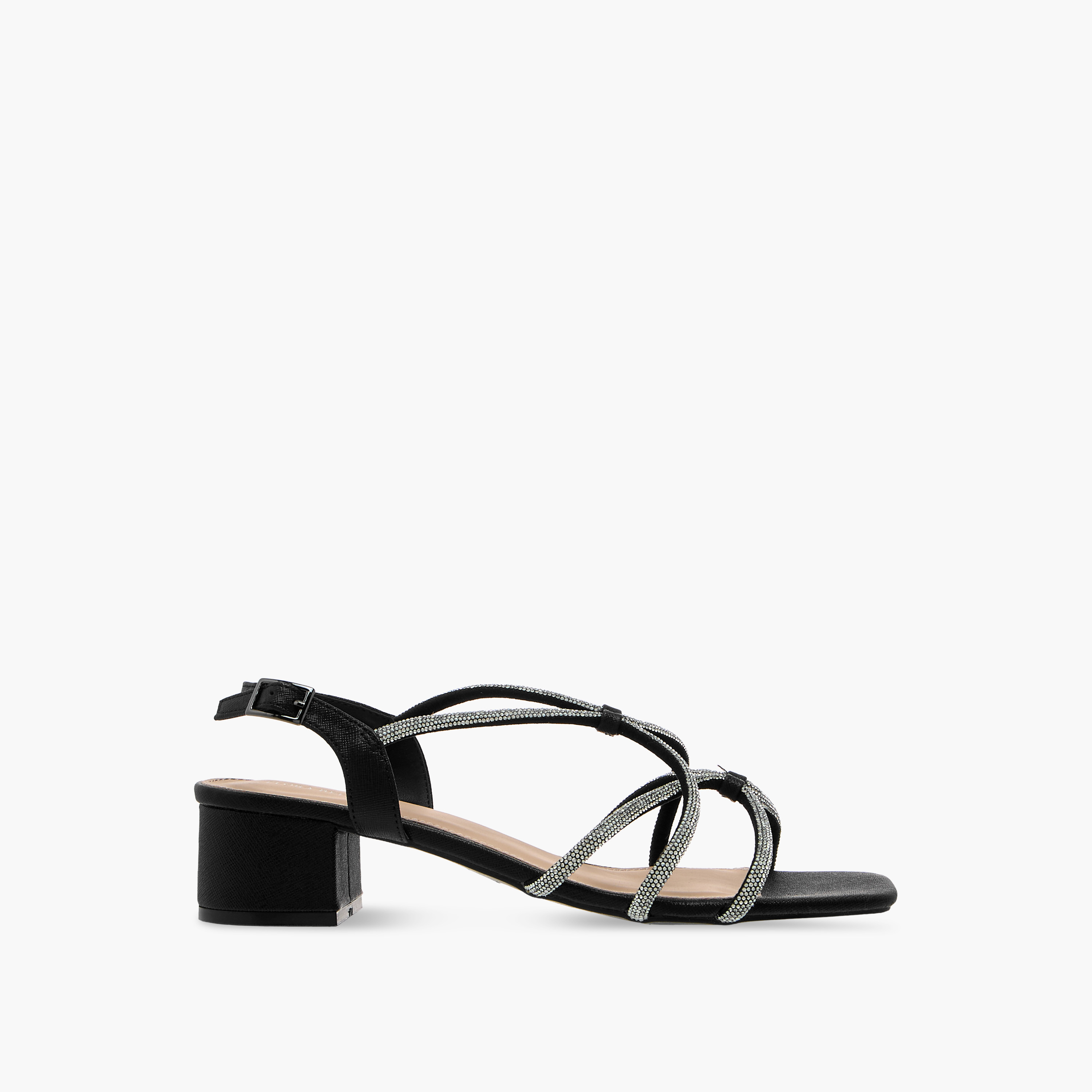 صندل بكعب سميك مزين للنساء من فلورا بيلا-women-shoes-sandals-heeled-image-4