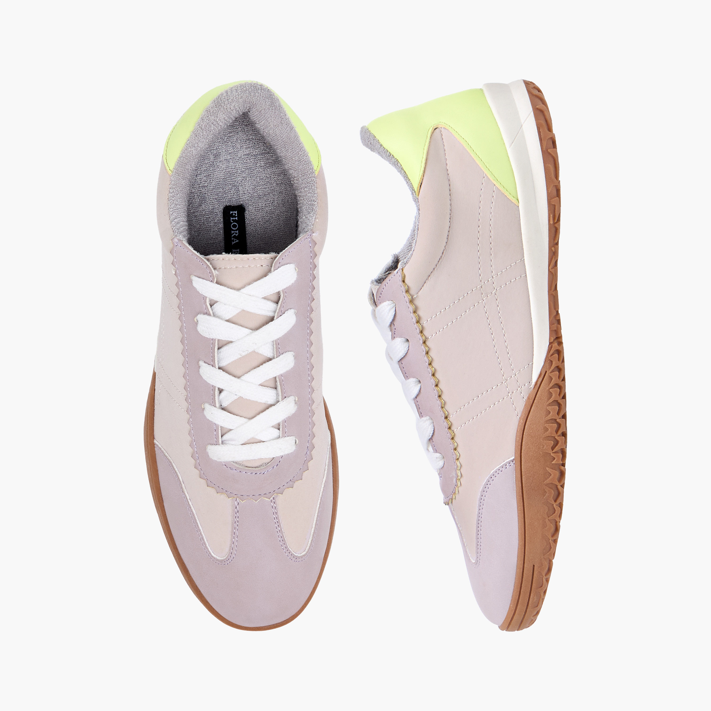 Flora Bella Panelled Lace-Up Sneakers-women-shoes-sneakers-image-1