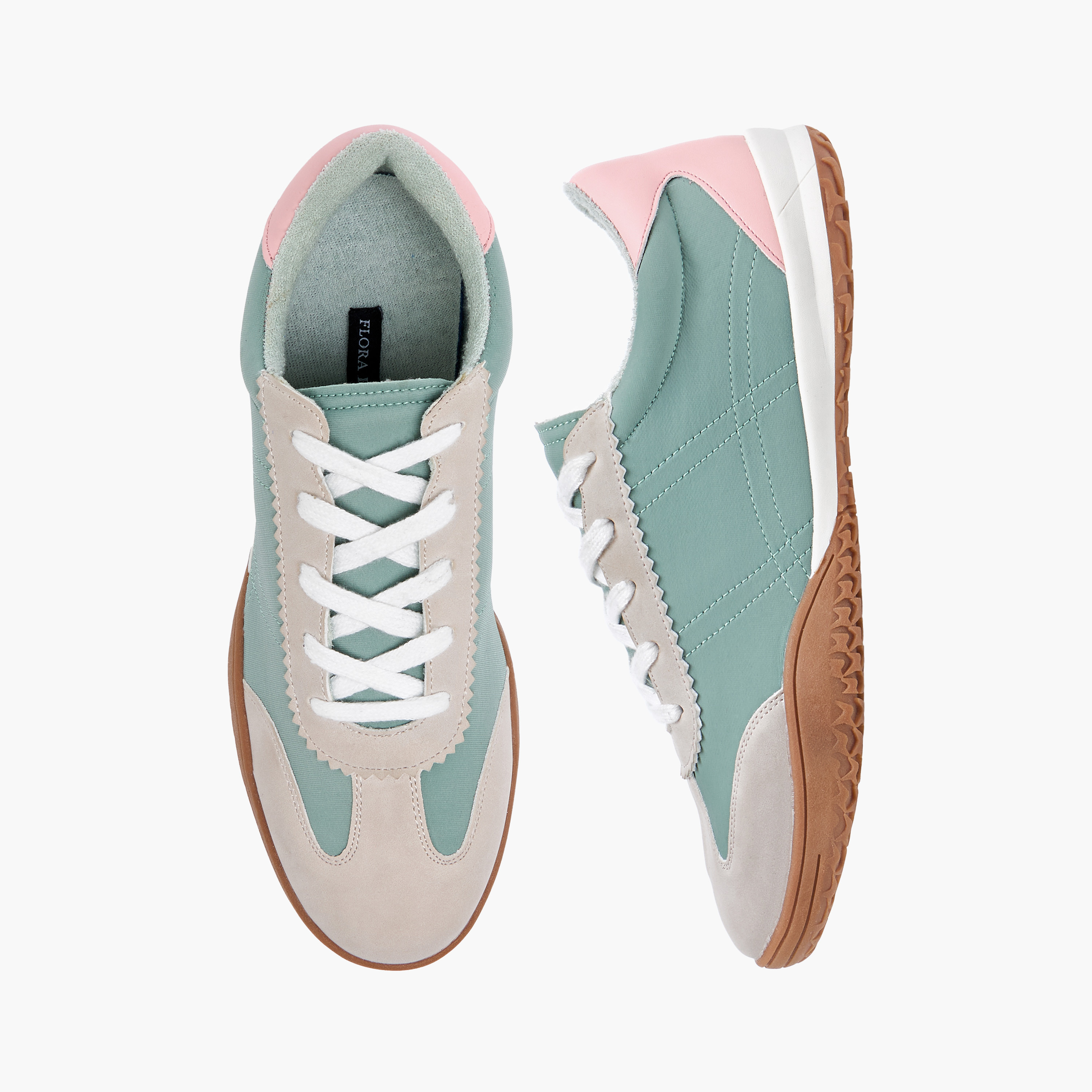Flora Bella Panelled Lace-Up Sneakers-women-shoes-sneakers-image-1