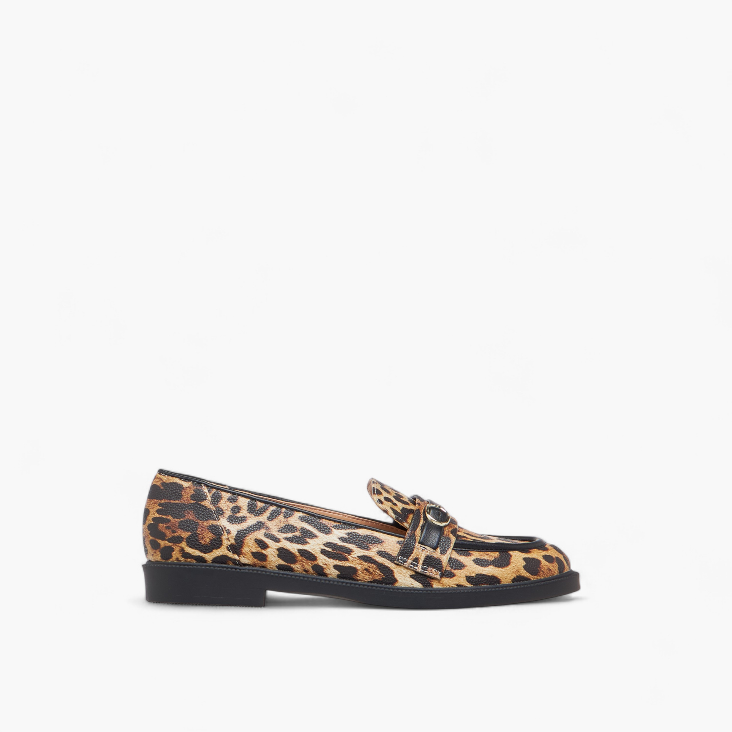 Paprika Animal Print Slip-On Loafers-women-shoes-loafersandmoccasins-image-3