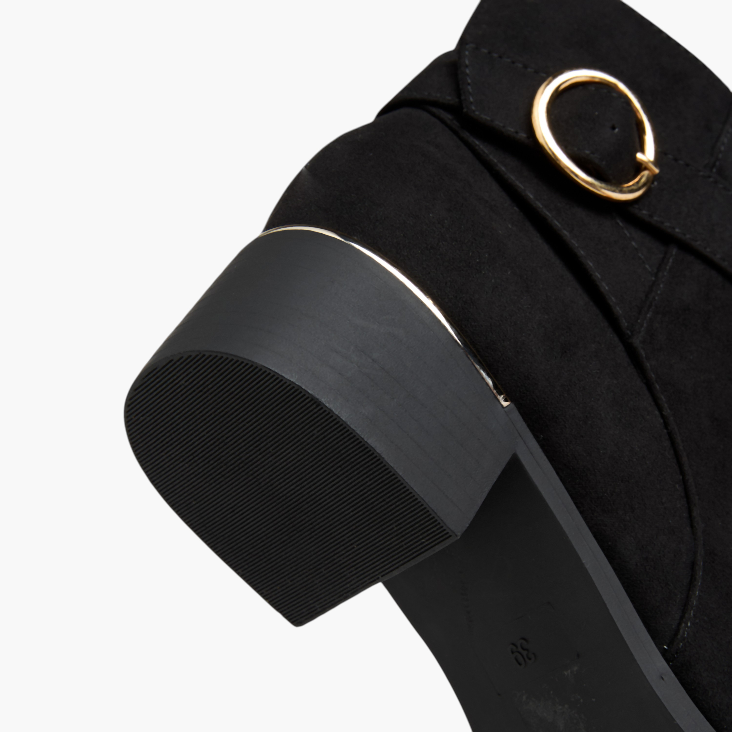 Flora Bella Solid Ankle Boots with Zip Closure-women-shoes-boots-image-5