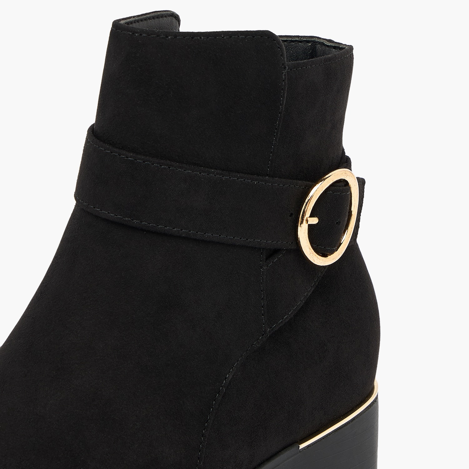 Flora Bella by Shoexpress Women Buckle Detail Ankle Boots-women-shoes-boots-image-4
