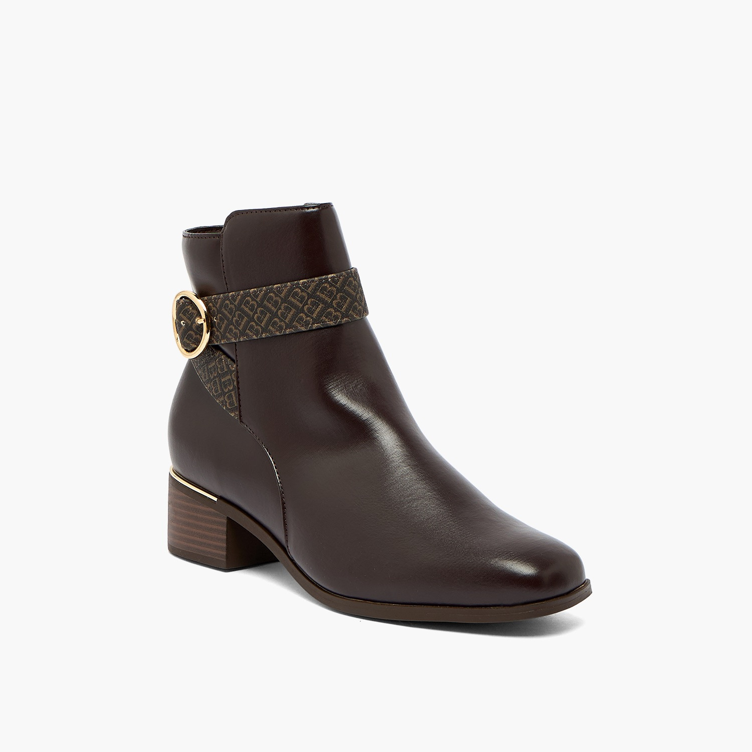 بوت طول الكاحل بإبزيم للنساء من فلورا بيلا من شو إكسبرس-women-shoes-boots-image-2