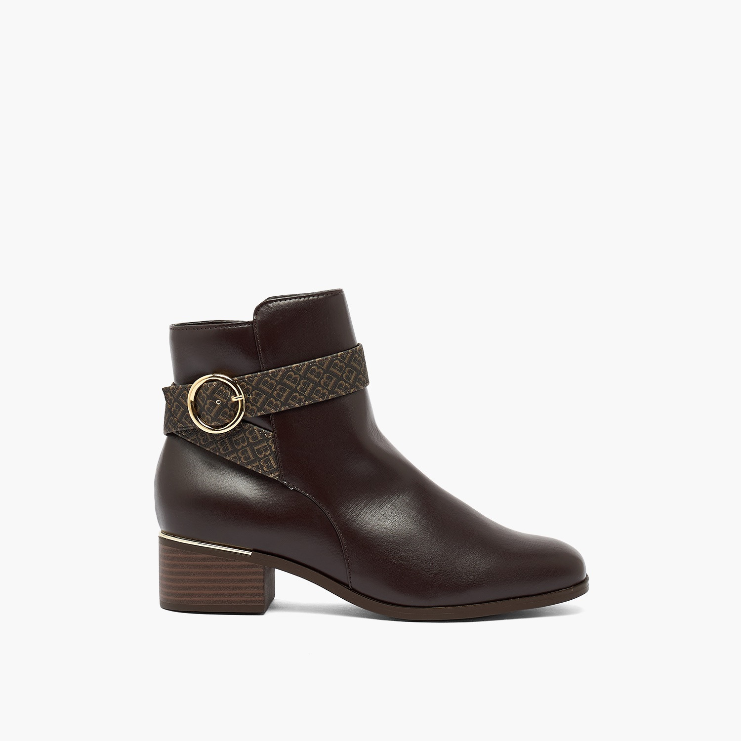بوت طول الكاحل بإبزيم للنساء من فلورا بيلا من شو إكسبرس-women-shoes-boots-image-3