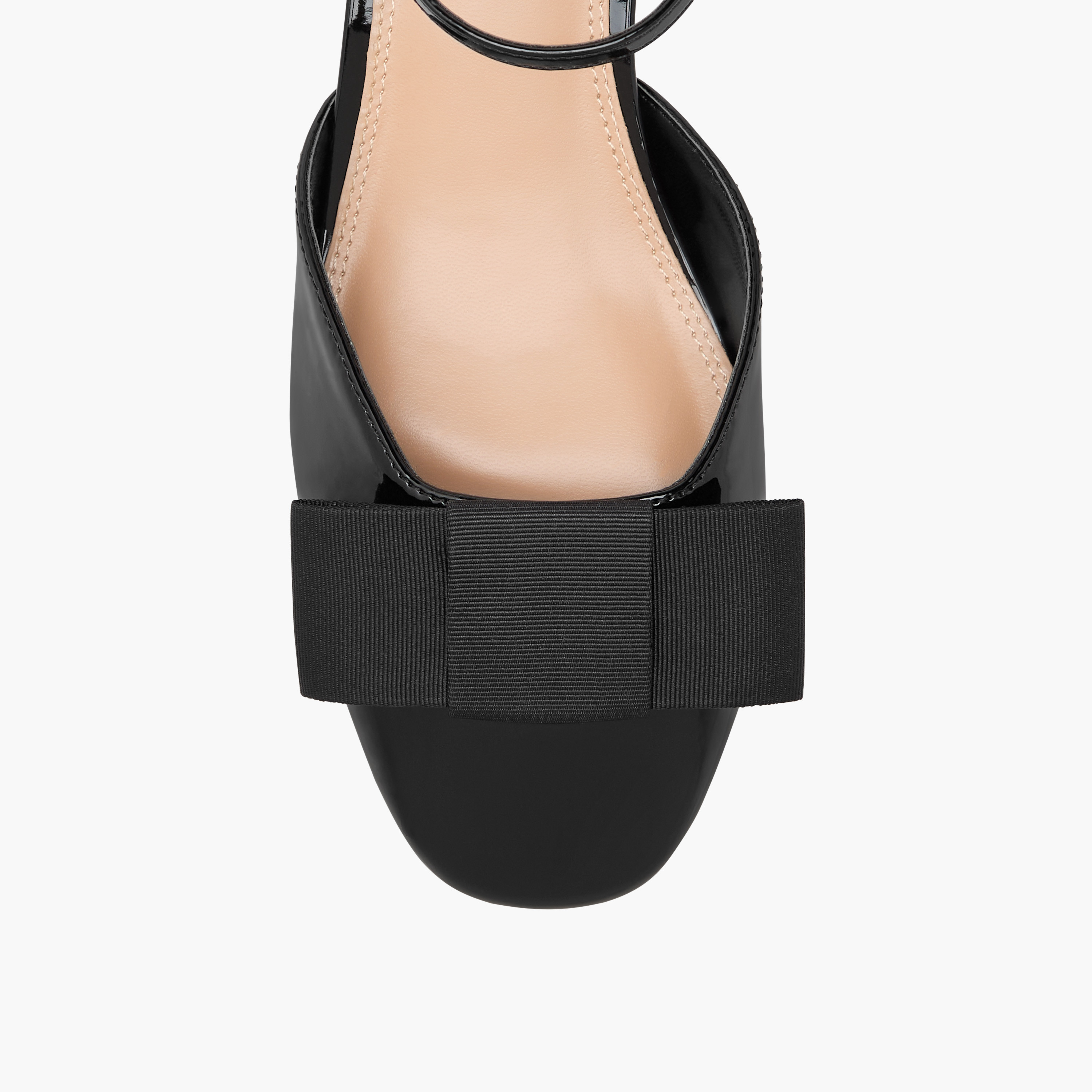 صندل مزين بفيونكة وبكعب سميك وإبزيم إغلاق للنساء من سيليست-women-shoes-heels-image-5