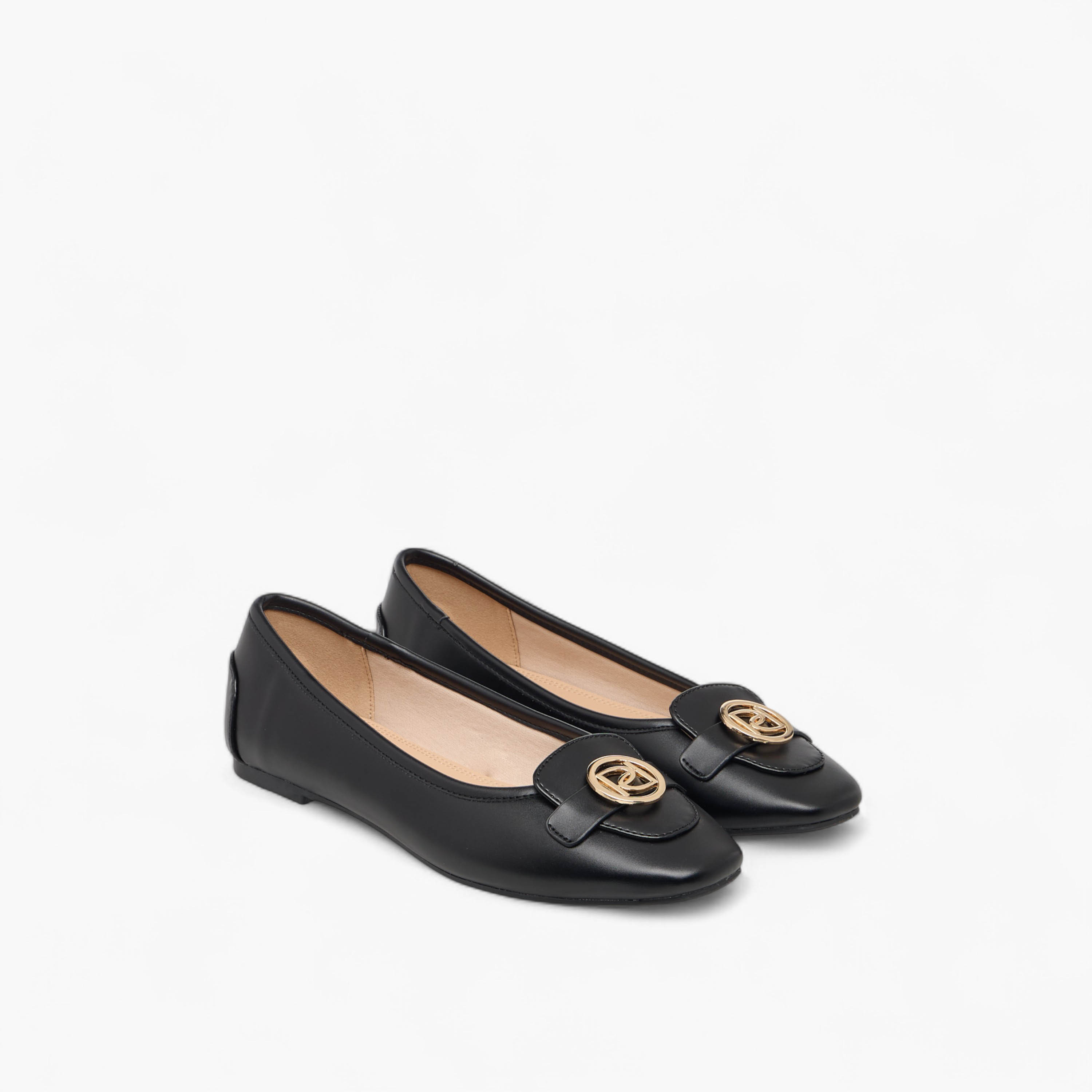 Paprika Logo Accent Slip-On Ballerina Shoes-women-shoes-ballerinas-image-1