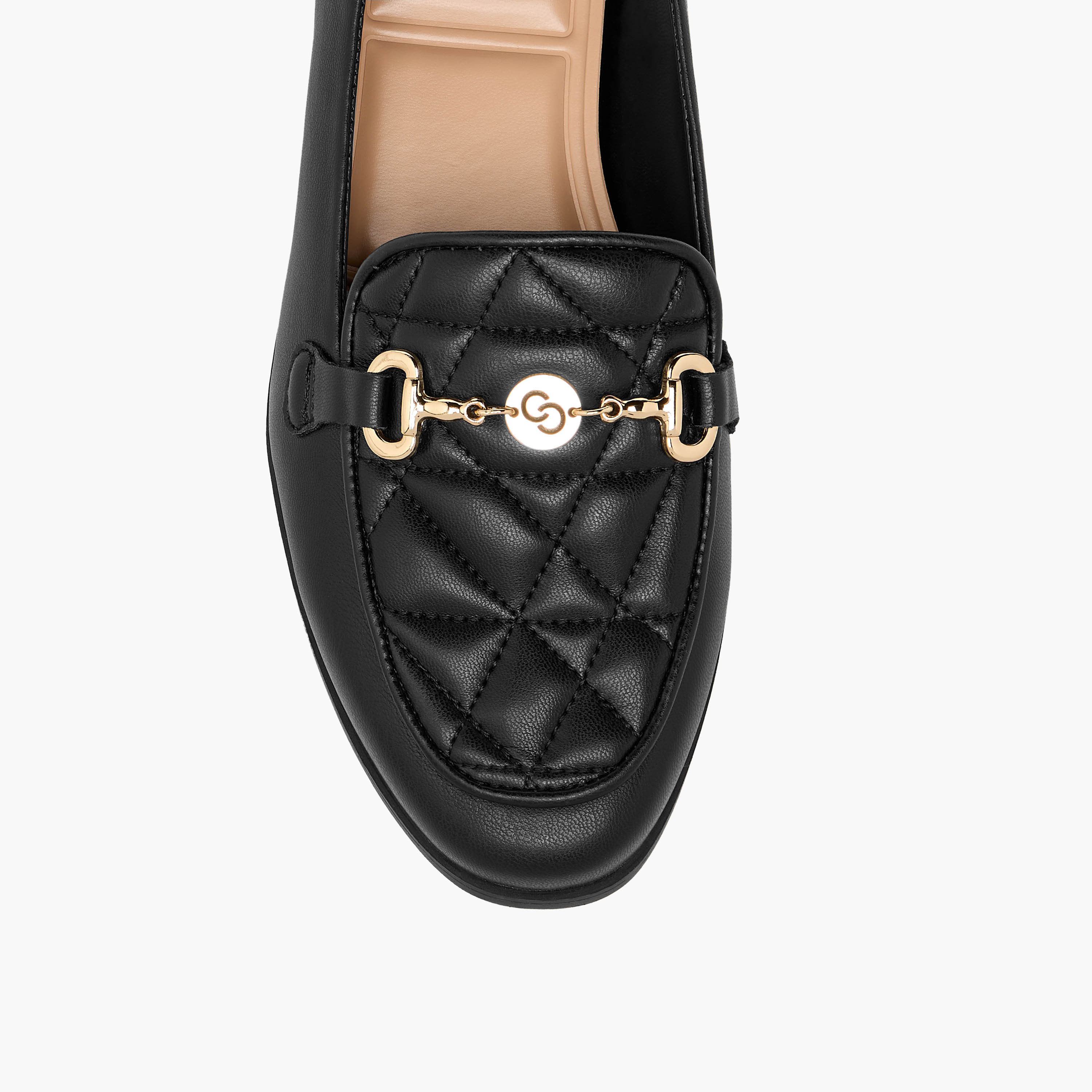 حذاء خفيف مبطّن سهل الارتداء بزينة معدنية للنساء من سيليست-women-shoes-loafersandmoccasins-image-9