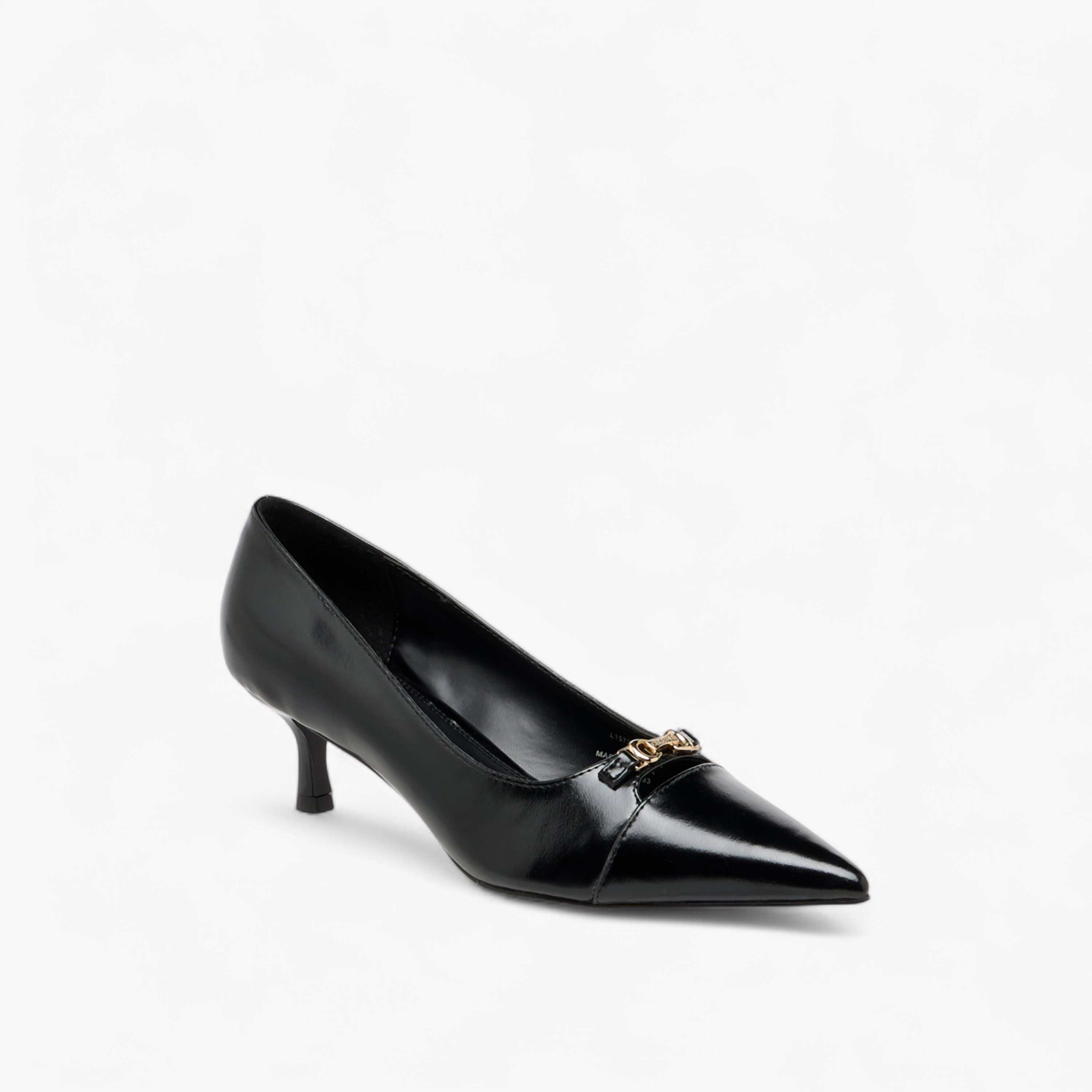 حذاء كلاسيكي سهل الارتداء سادة بكعب صغير من سيليست-women-shoes-heels-image-3