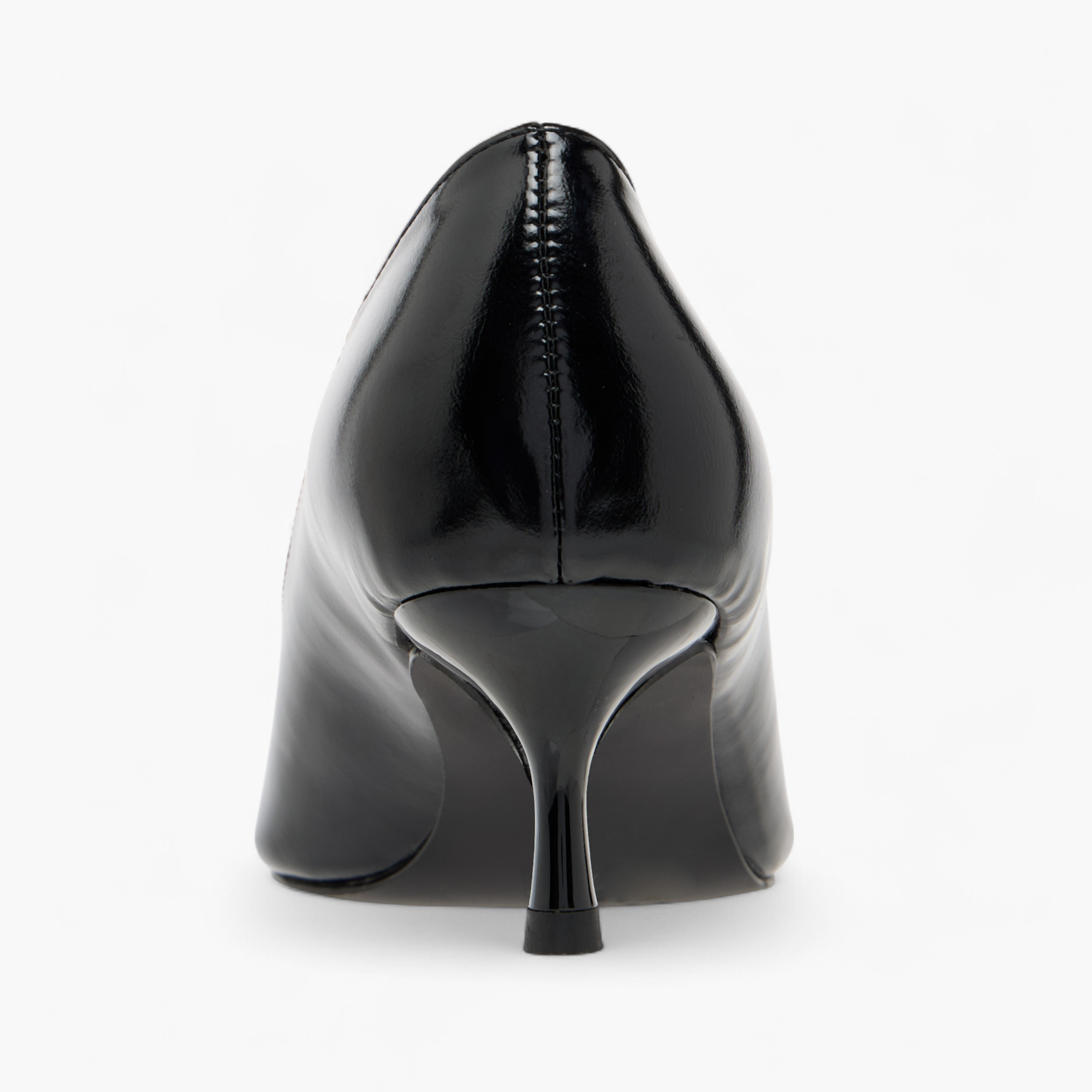 حذاء كلاسيكي سهل الارتداء سادة بكعب صغير من سيليست-women-shoes-heels-image-6