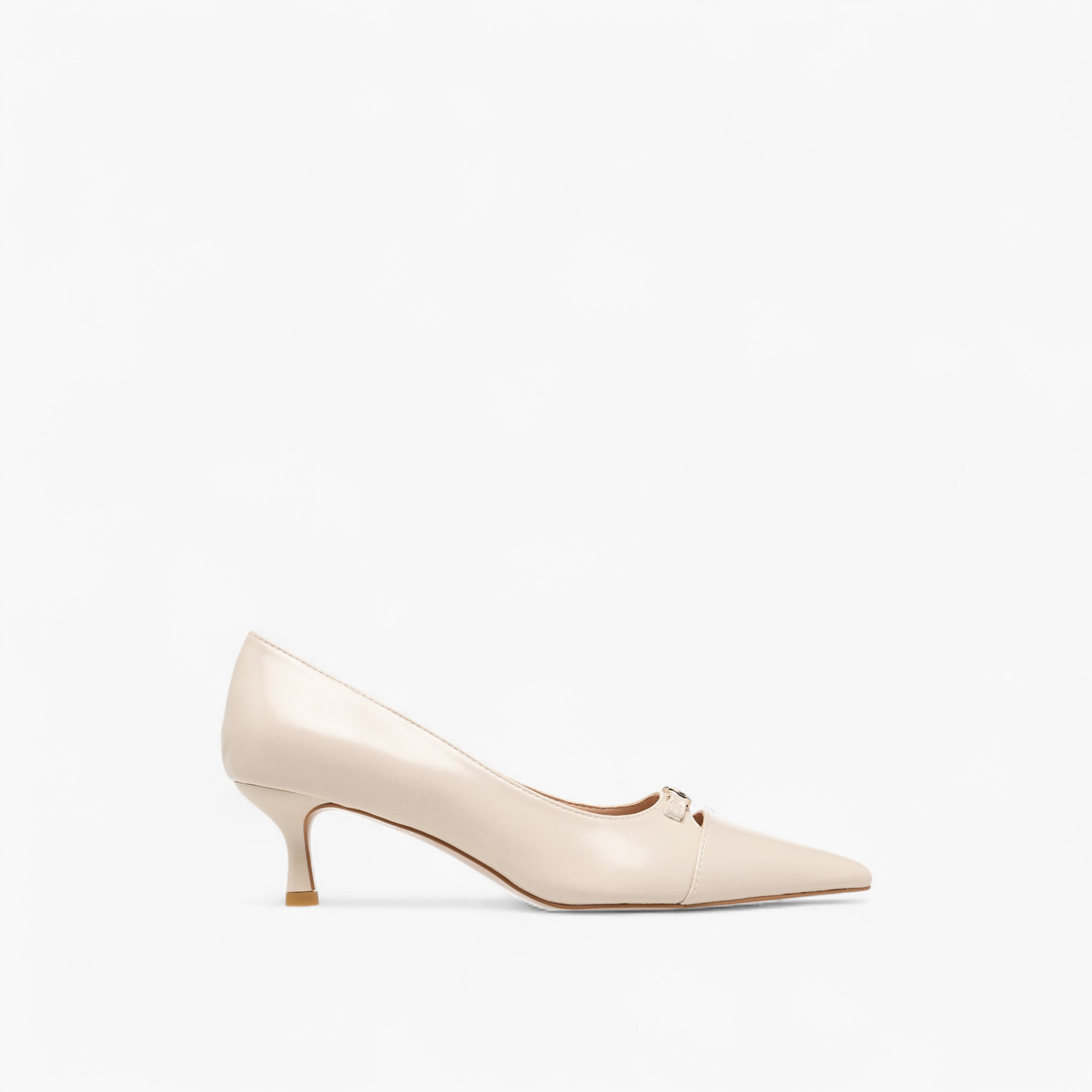 Celeste Women's Solid Slip-On Pumps with Kitten Heels-women-shoes-heels-image-4