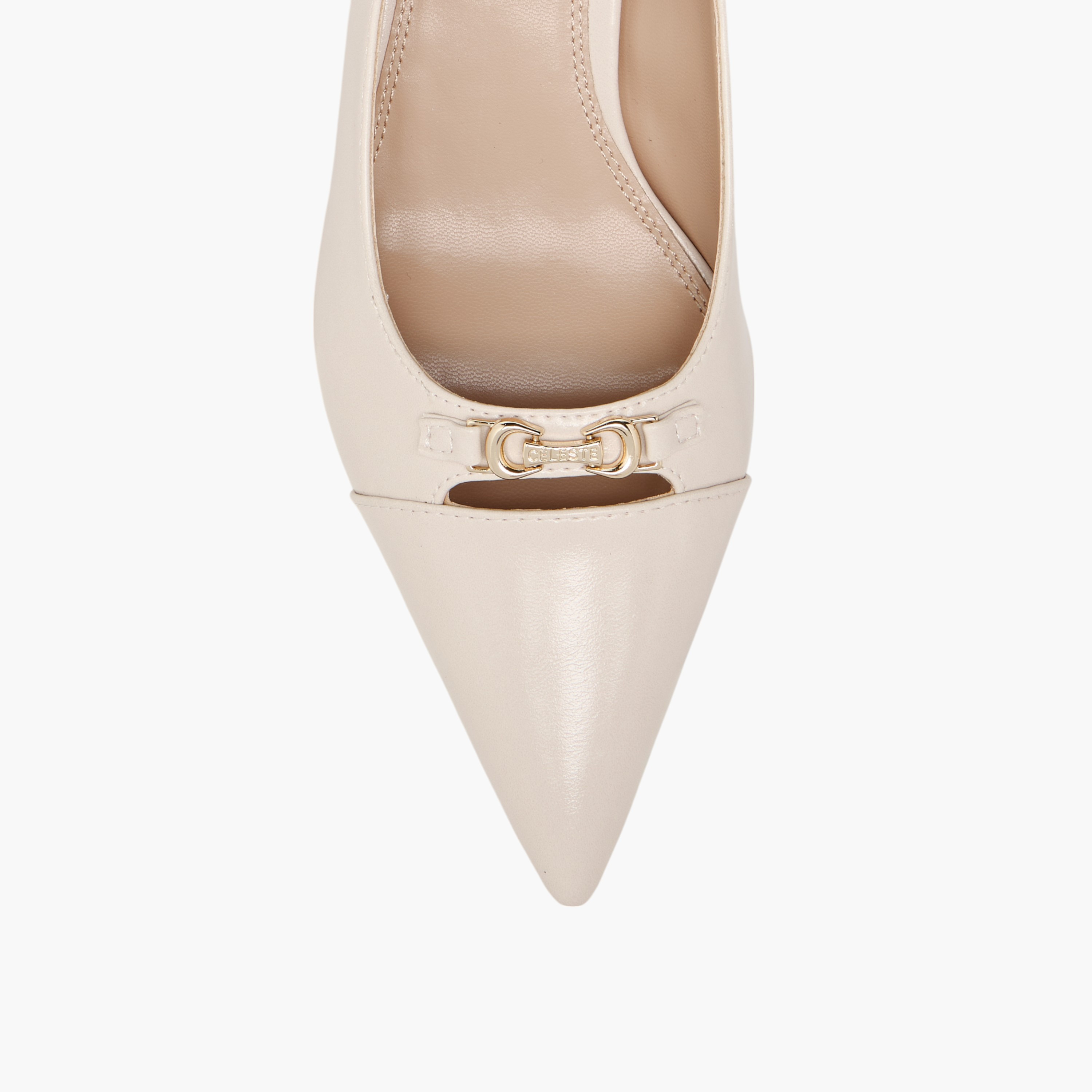 Celeste Women's Solid Slip-On Pumps with Kitten Heels-women-shoes-heels-image-5