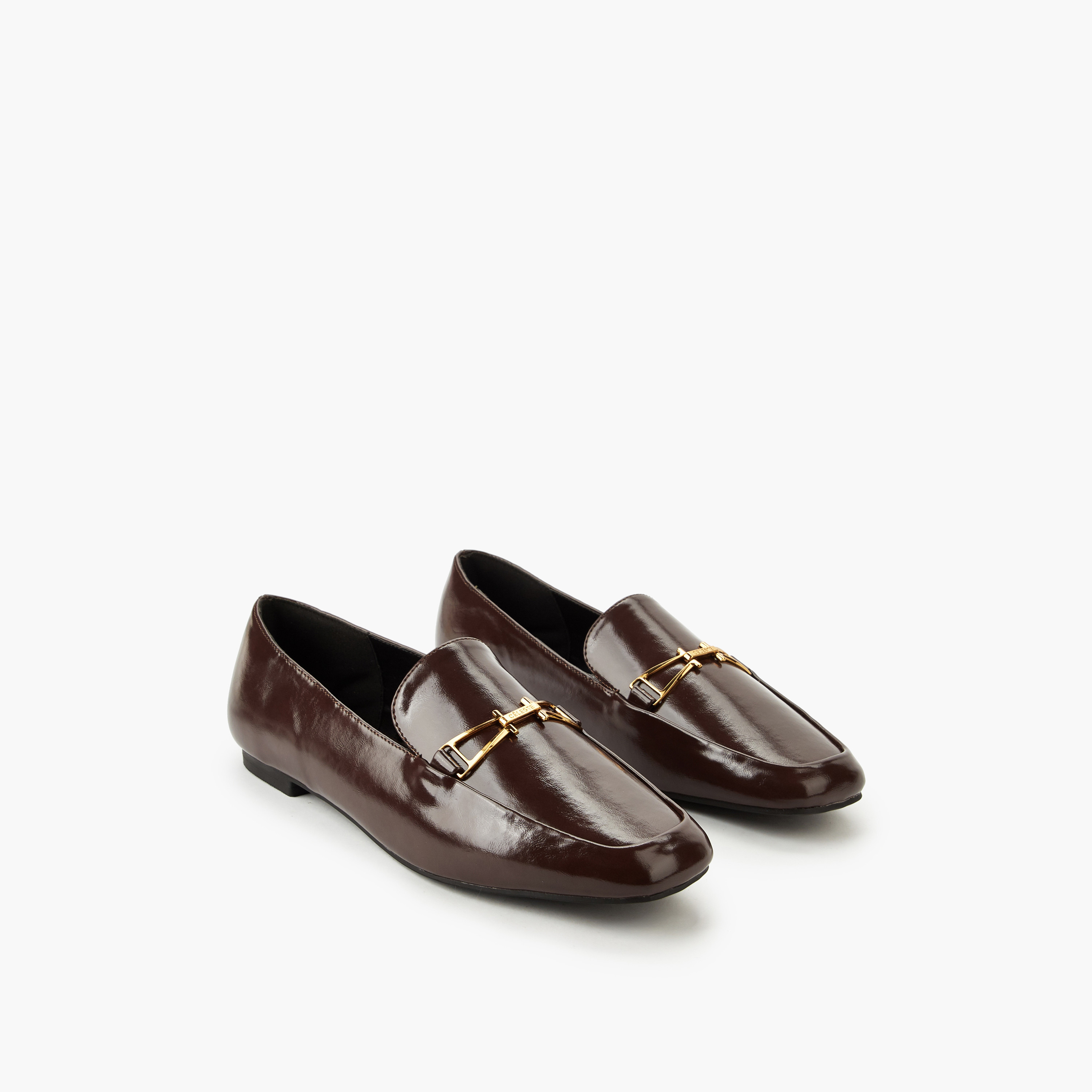 Celeste Women Metal Accent Loafers-women-shoes-flats-loafers-image-1