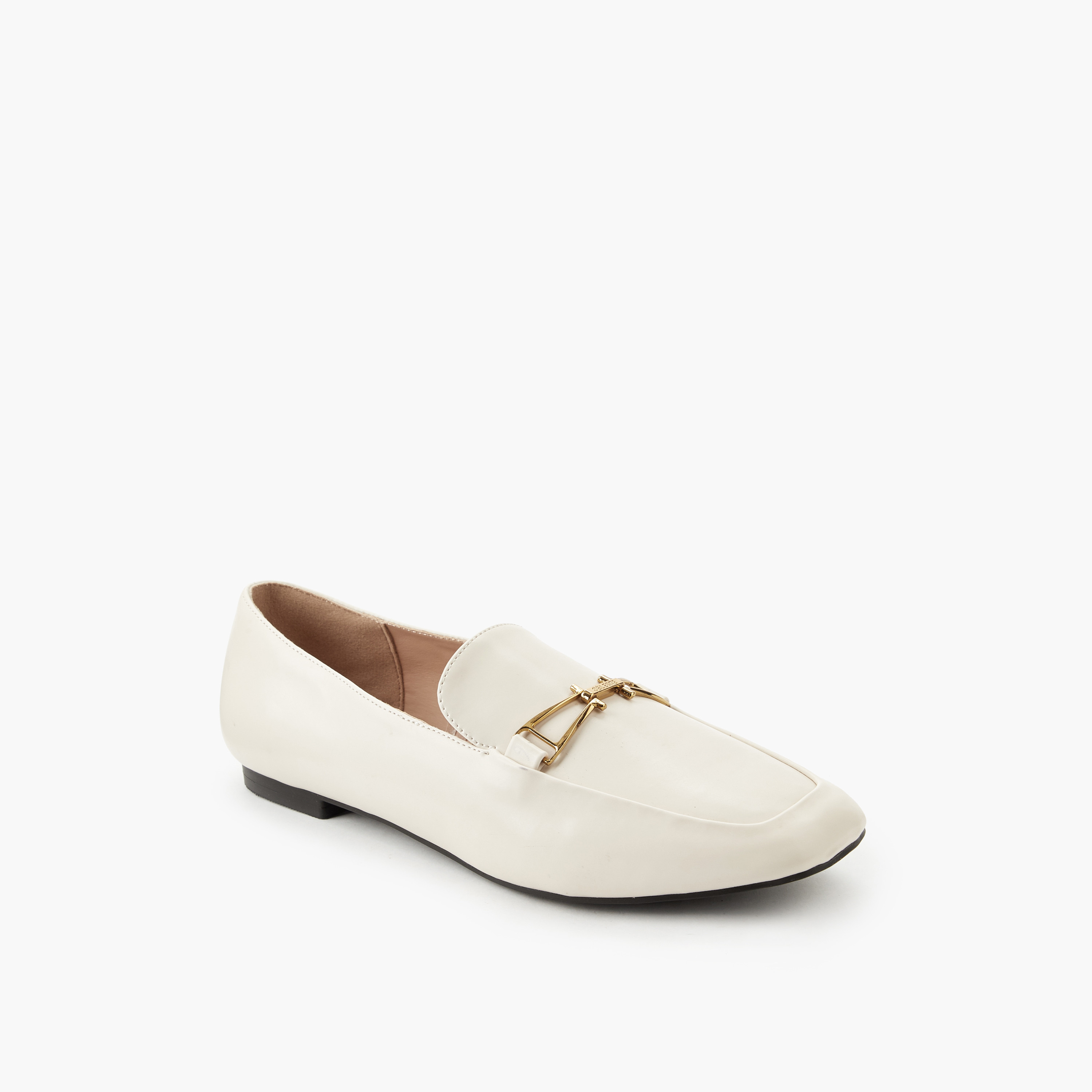 Celeste Women Metal Accent Loafers-women-shoes-flats-loafers-image-2