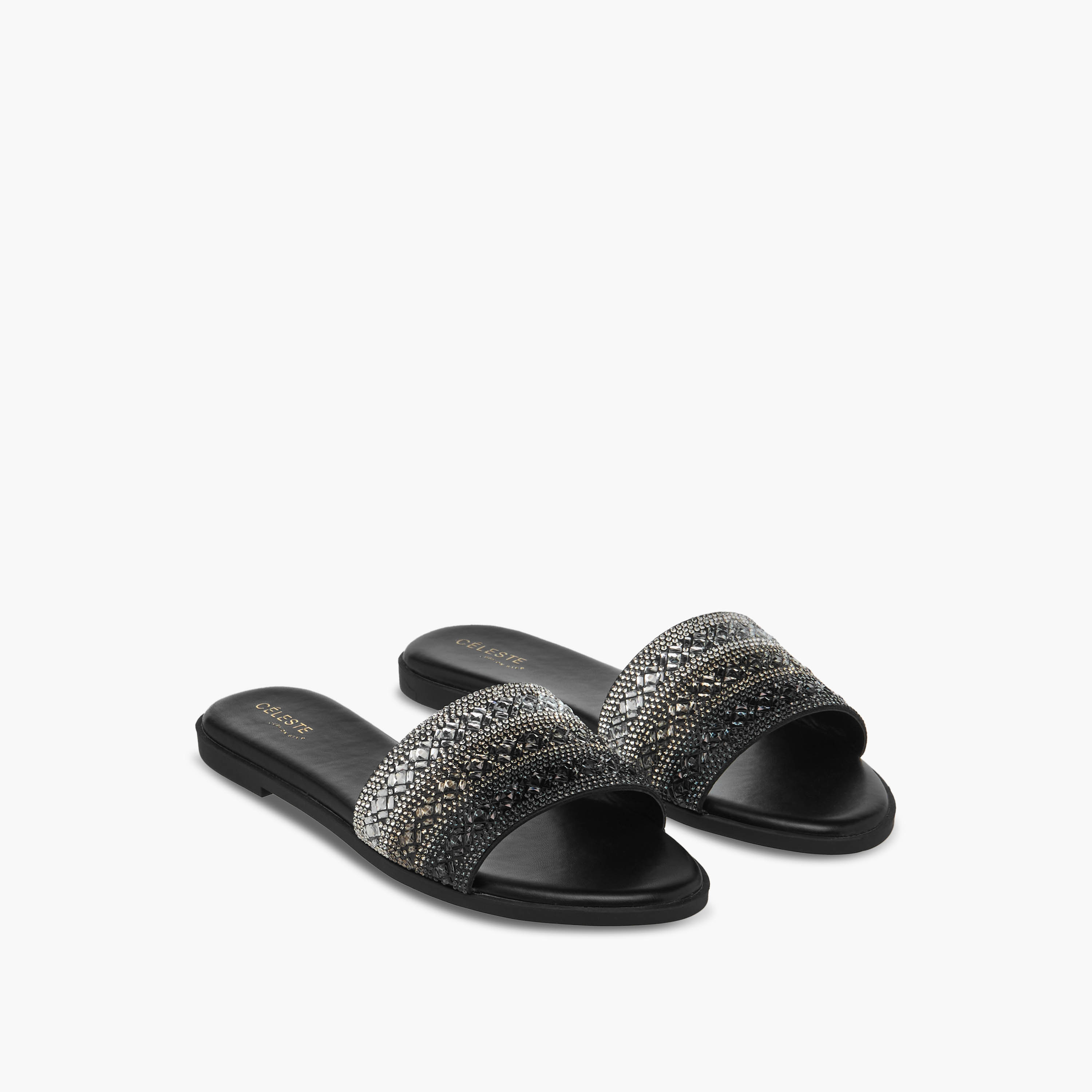 صندل سهل الارتداء مزين للنساء من سيليست-women-shoes-flats-sandals-image-1