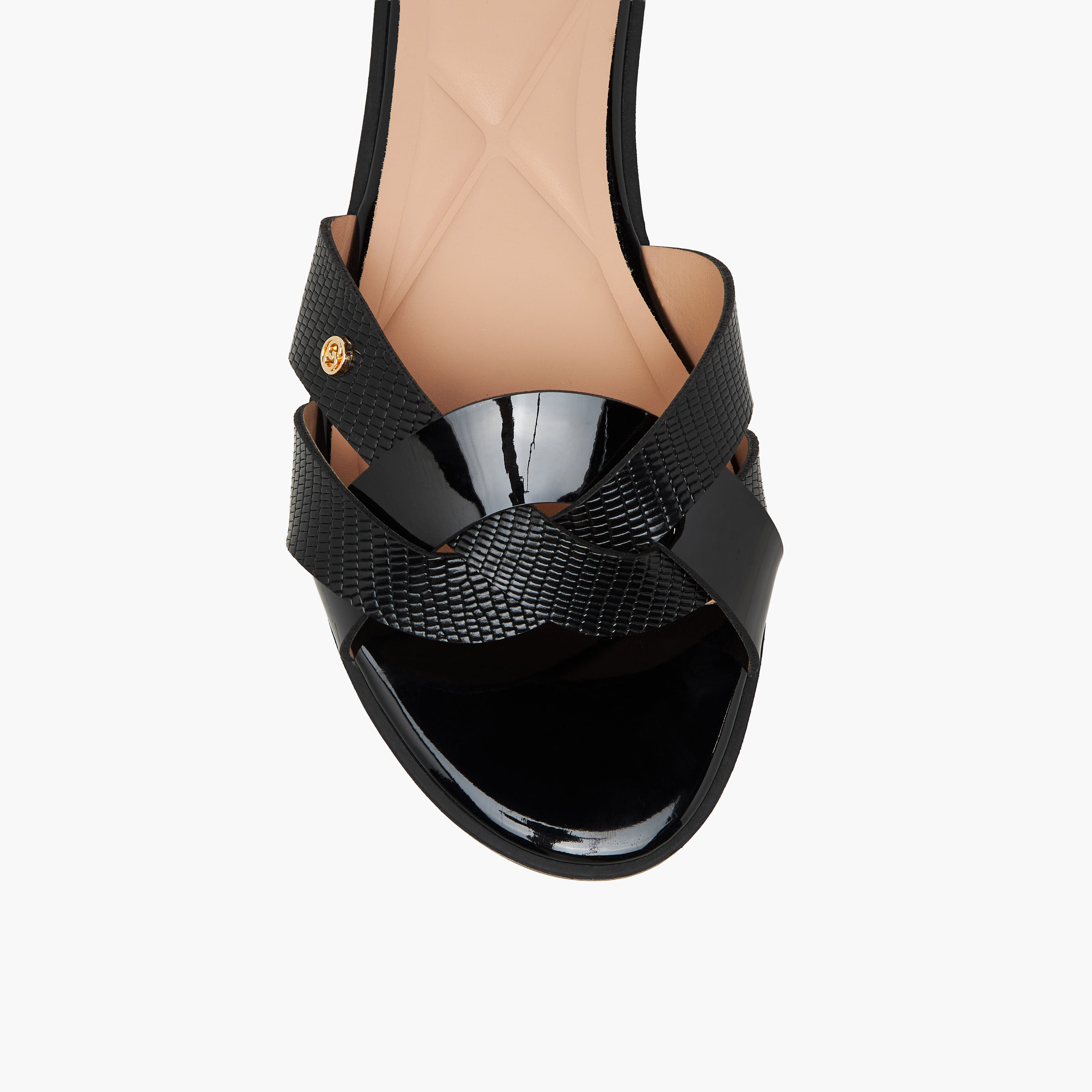 Celeste Women Textured Knot Slide Sandals-women-shoes-flats-sandals-image-4