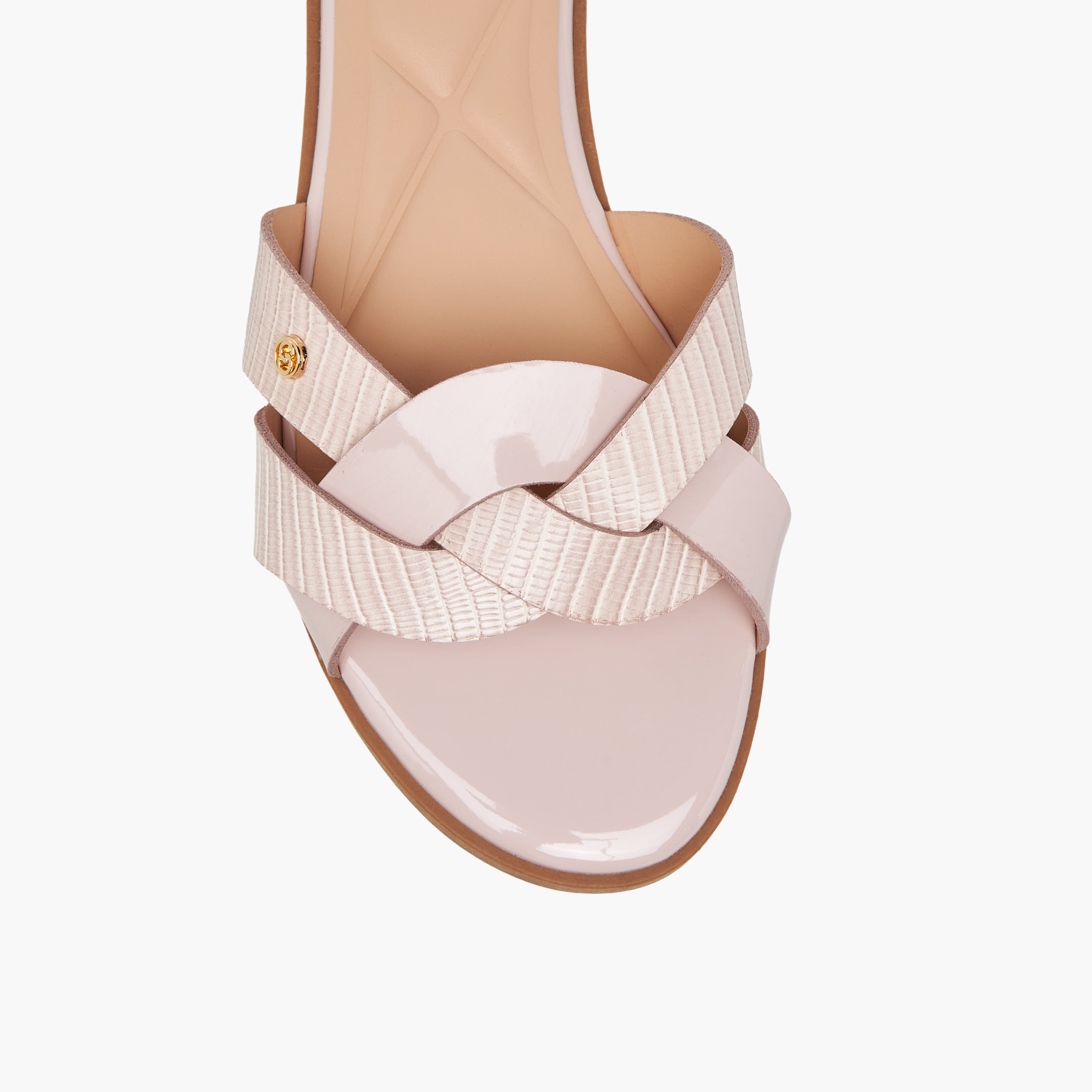 Celeste Women Textured Knot Slide Sandals-women-shoes-flats-sandals-image-4