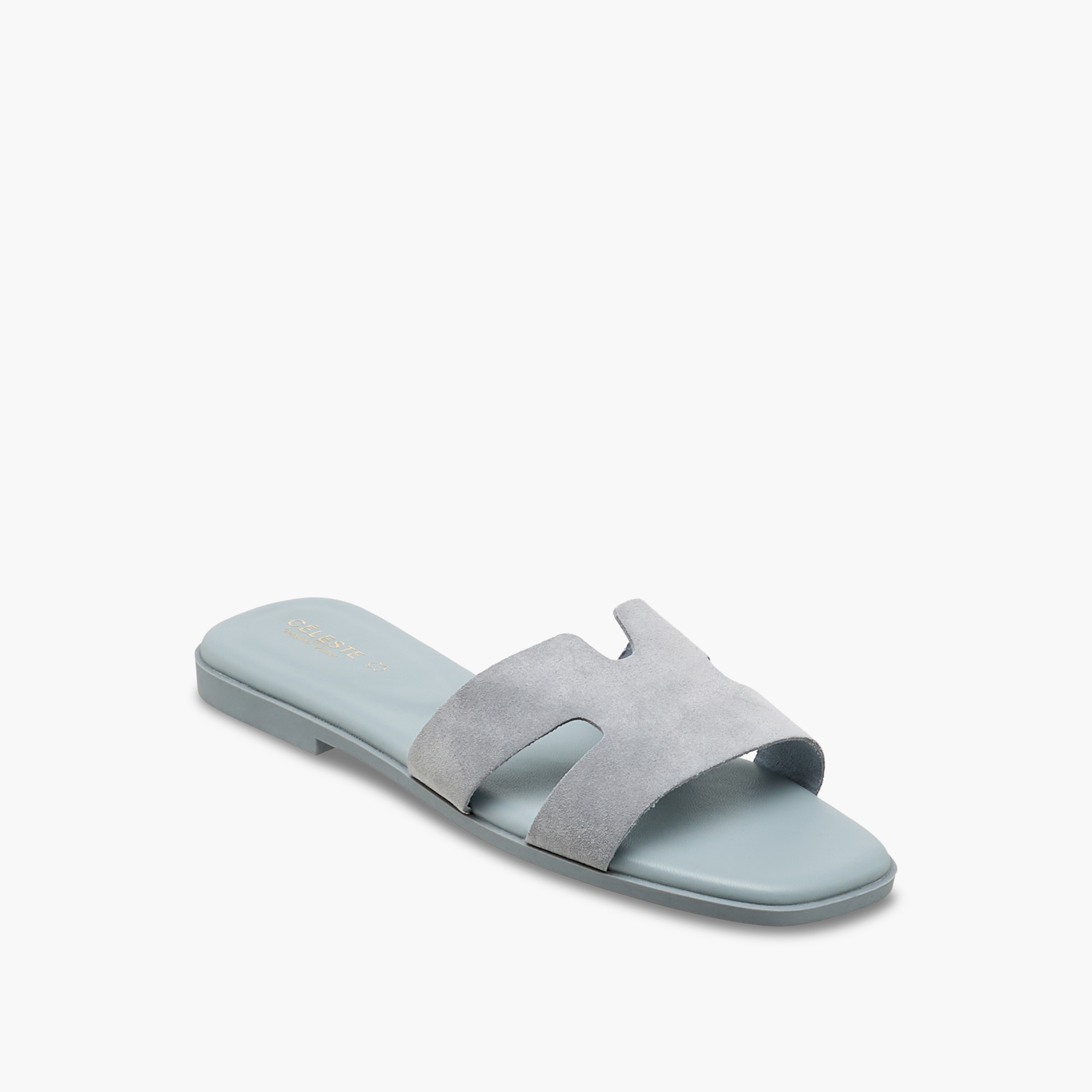 Celeste Women Slip-On Leather Sandals-women-shoes-flats-sandals-image-2