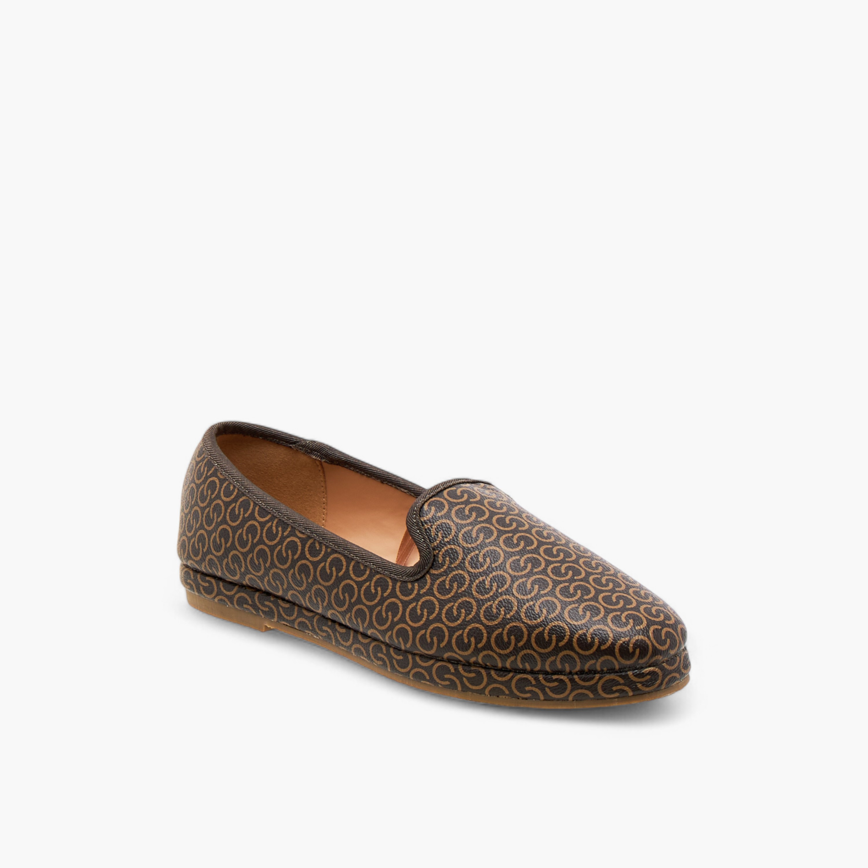 Celeste Women's Monogram Print Slip-On Loafers-women-shoes-flats-loafers-image-2