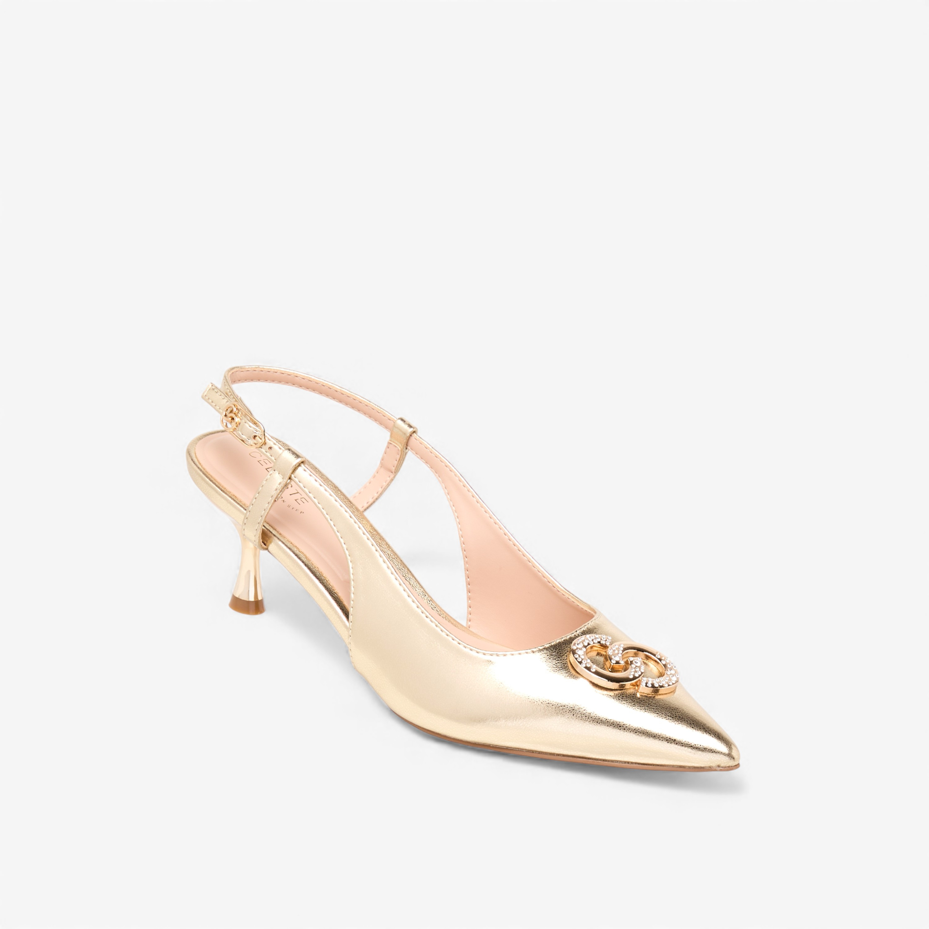 Celeste Women Embellished Kitten Heel Shoes-women-shoes-heels-image-2