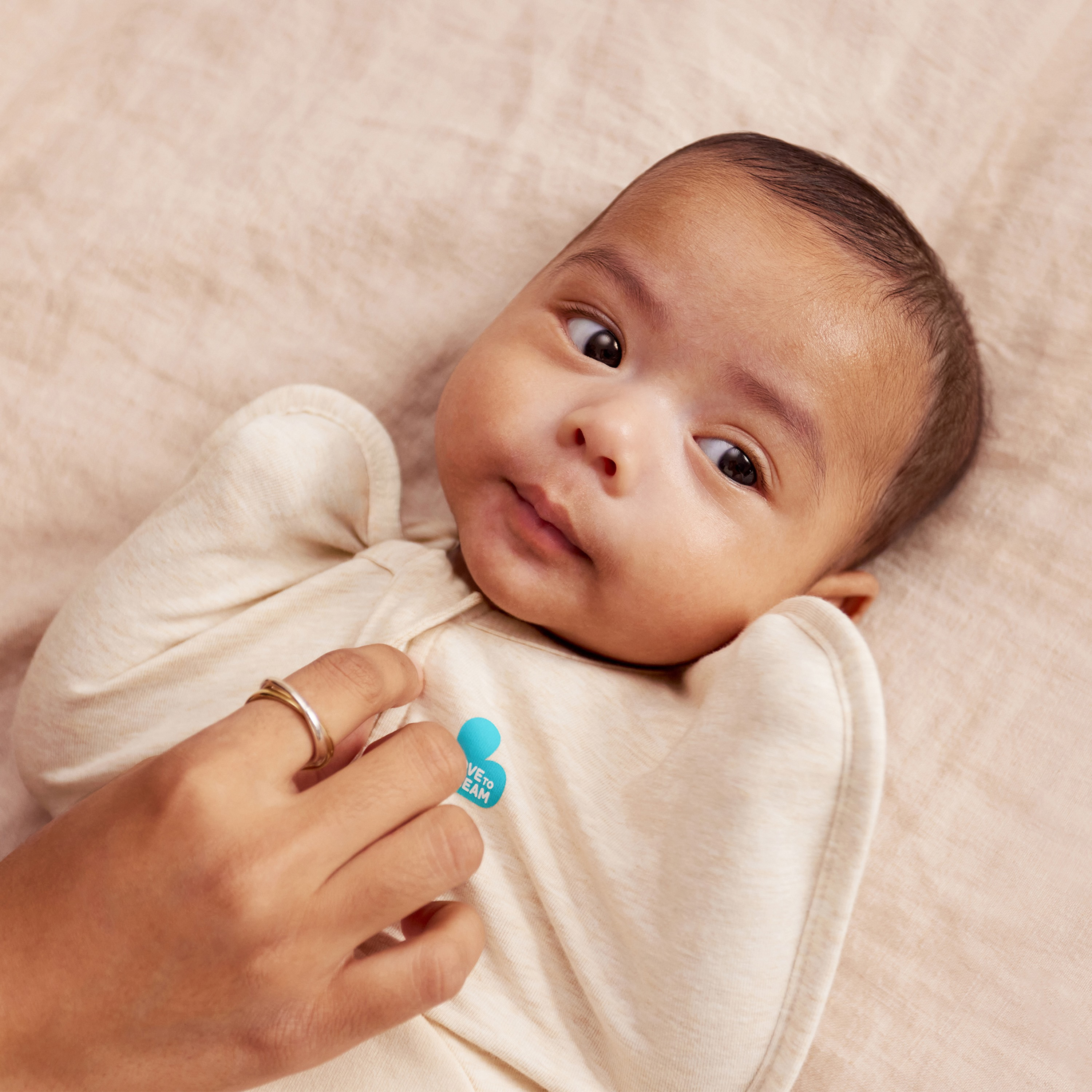 Love To Dream 1.5 TOG Cotton Swaddle Up Sleeping Bag - Twigs-baby-nursery-blanketsandswaddles-swaddlesandsleepingbags-image-3