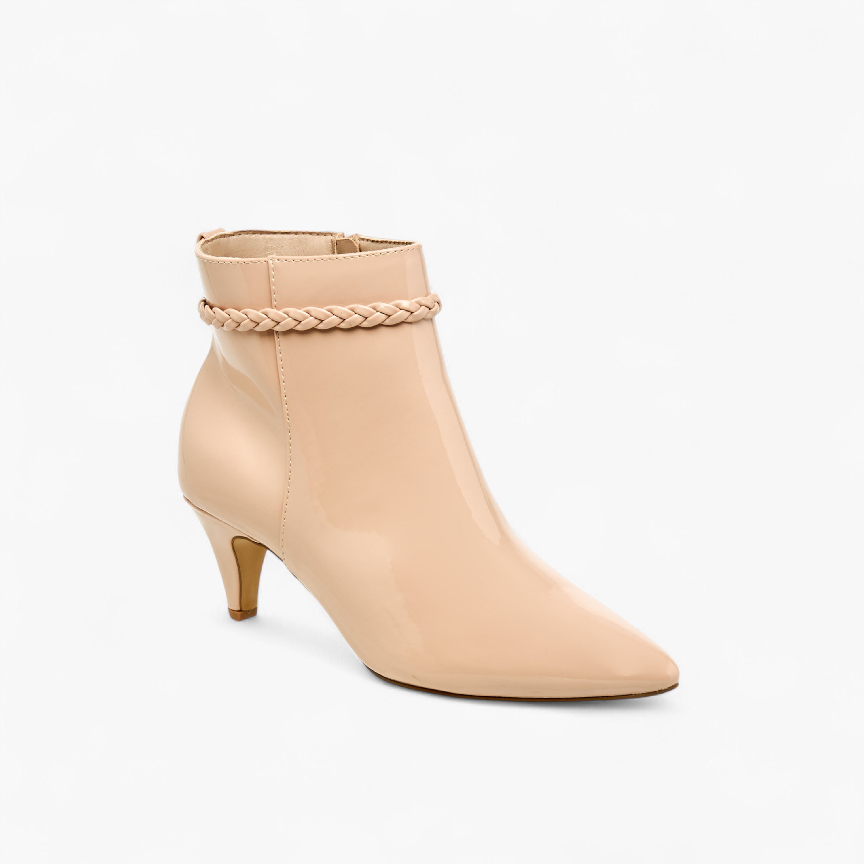 Flora Bella Women Braided Accent Ankle Boots-women-shoes-boots-image-2