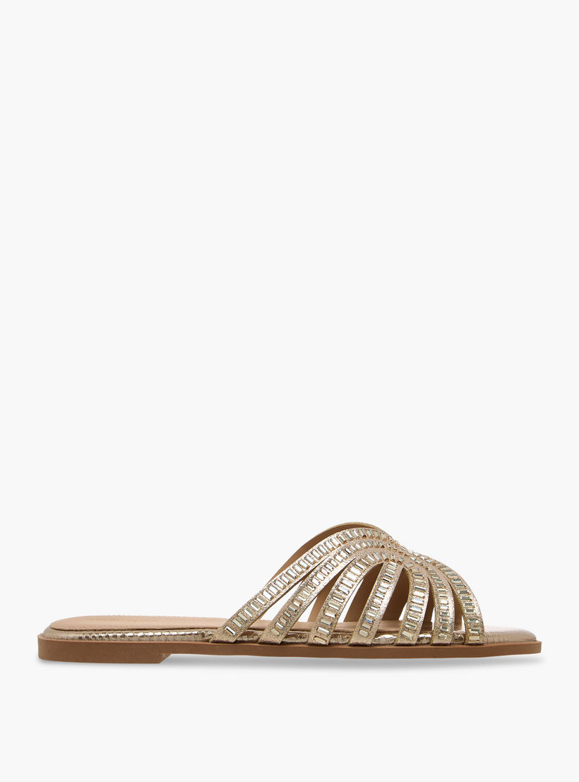 صندل سهل الارتداء بتزيينات للنساء من فلورا بيلا-women-shoes-flats-sandals-image-4
