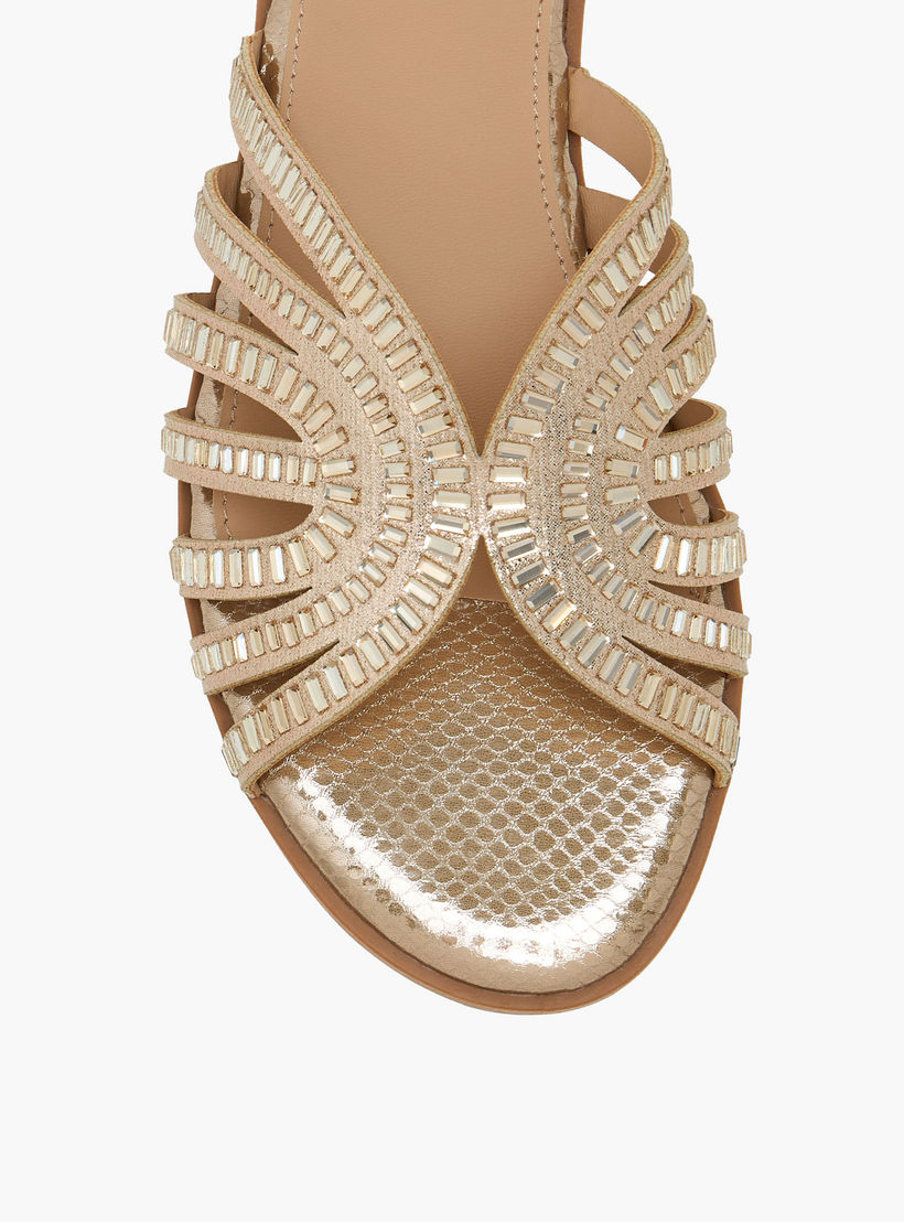 صندل سهل الارتداء بتزيينات للنساء من فلورا بيلا-women-shoes-flats-sandals-image-5