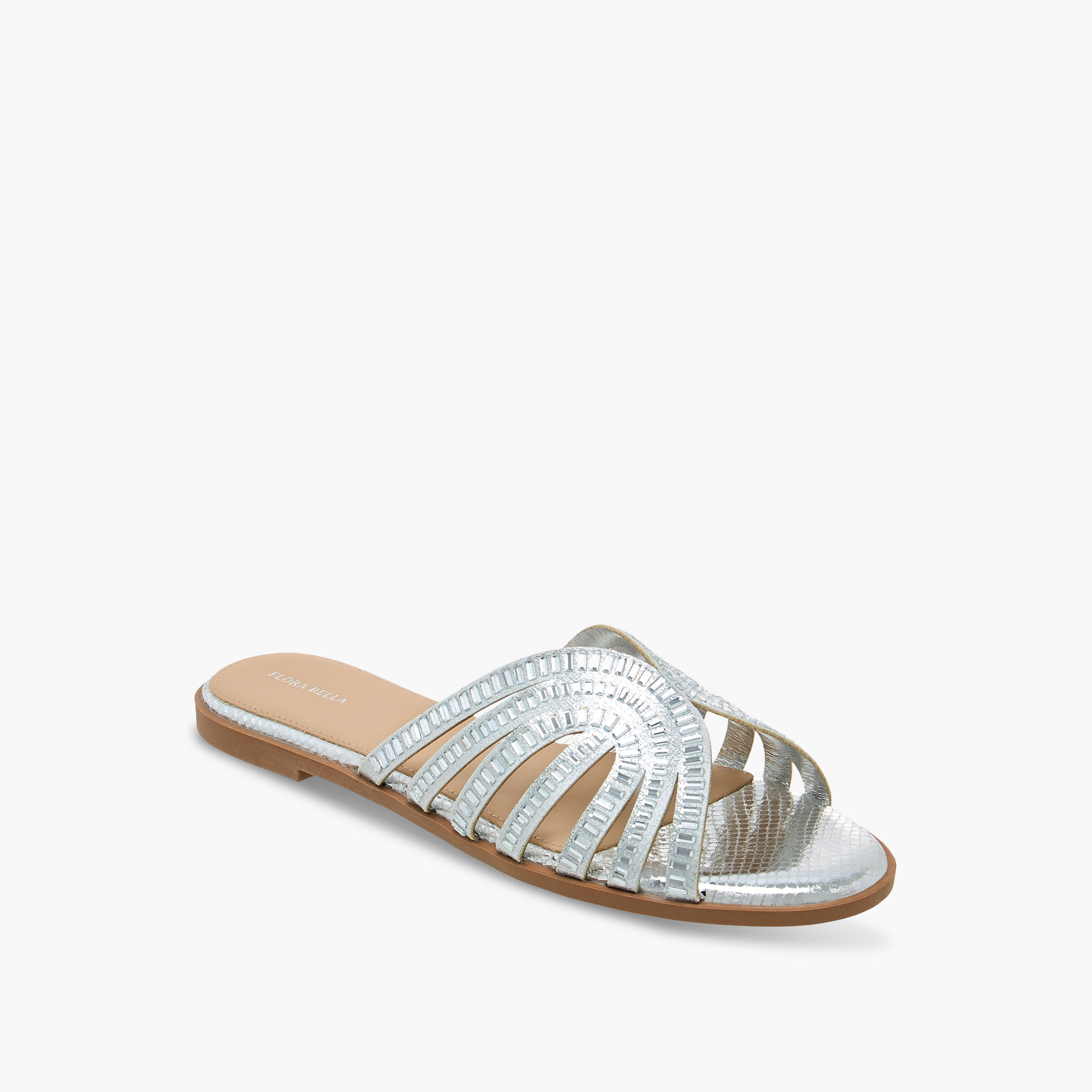 صندل سهل الارتداء بتزيينات للنساء من فلورا بيلا-women-shoes-flats-sandals-image-3