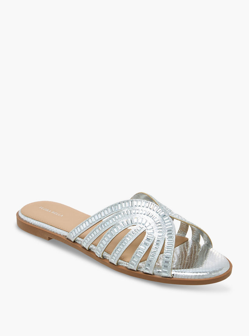 صندل سهل الارتداء بتزيينات للنساء من فلورا بيلا-women-shoes-flats-sandals-image-3