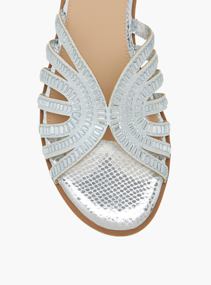 صندل سهل الارتداء بتزيينات للنساء من فلورا بيلا-women-shoes-flats-sandals-image-5