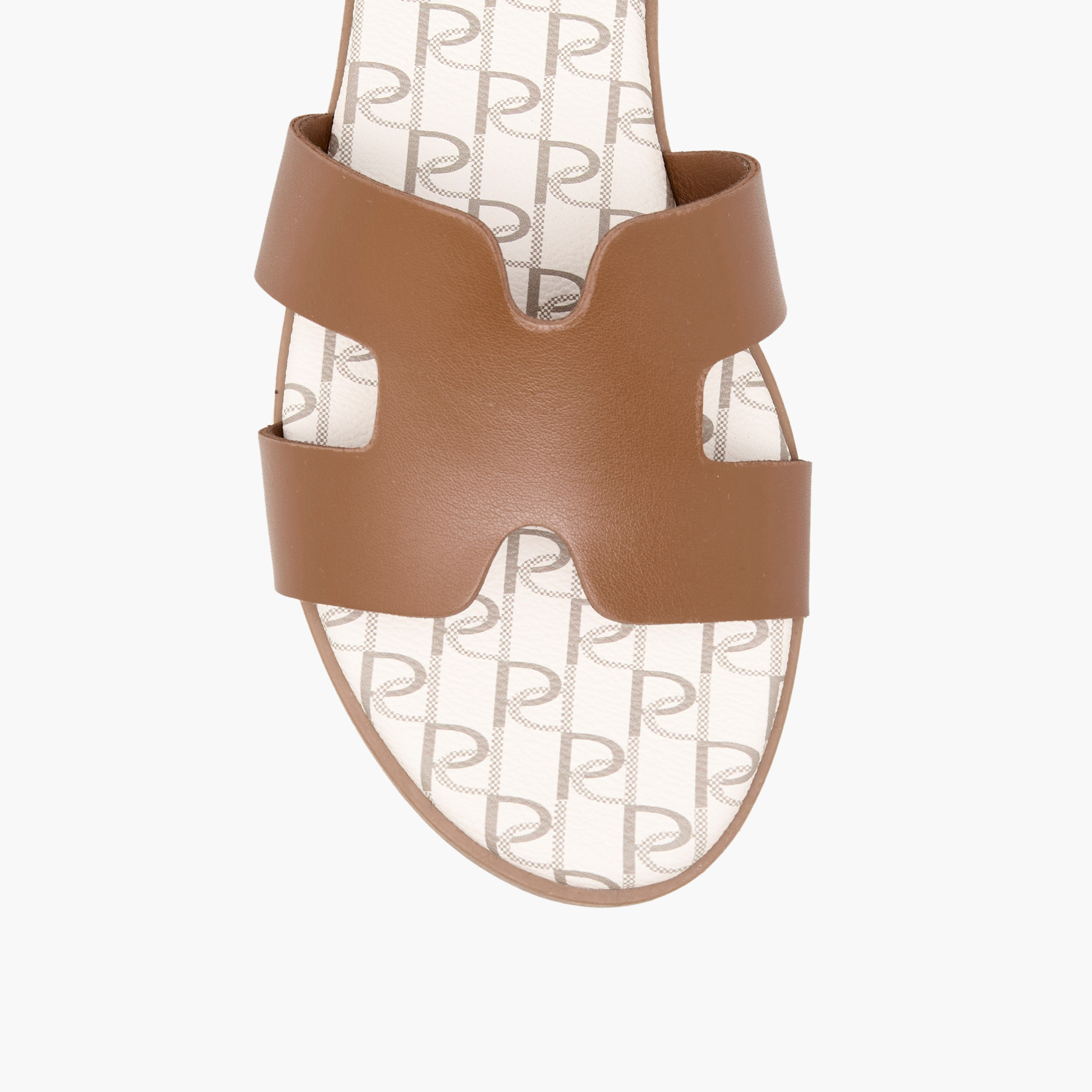 Paprika Women Monogram Print Sandals-women-shoes-flats-sandals-image-4